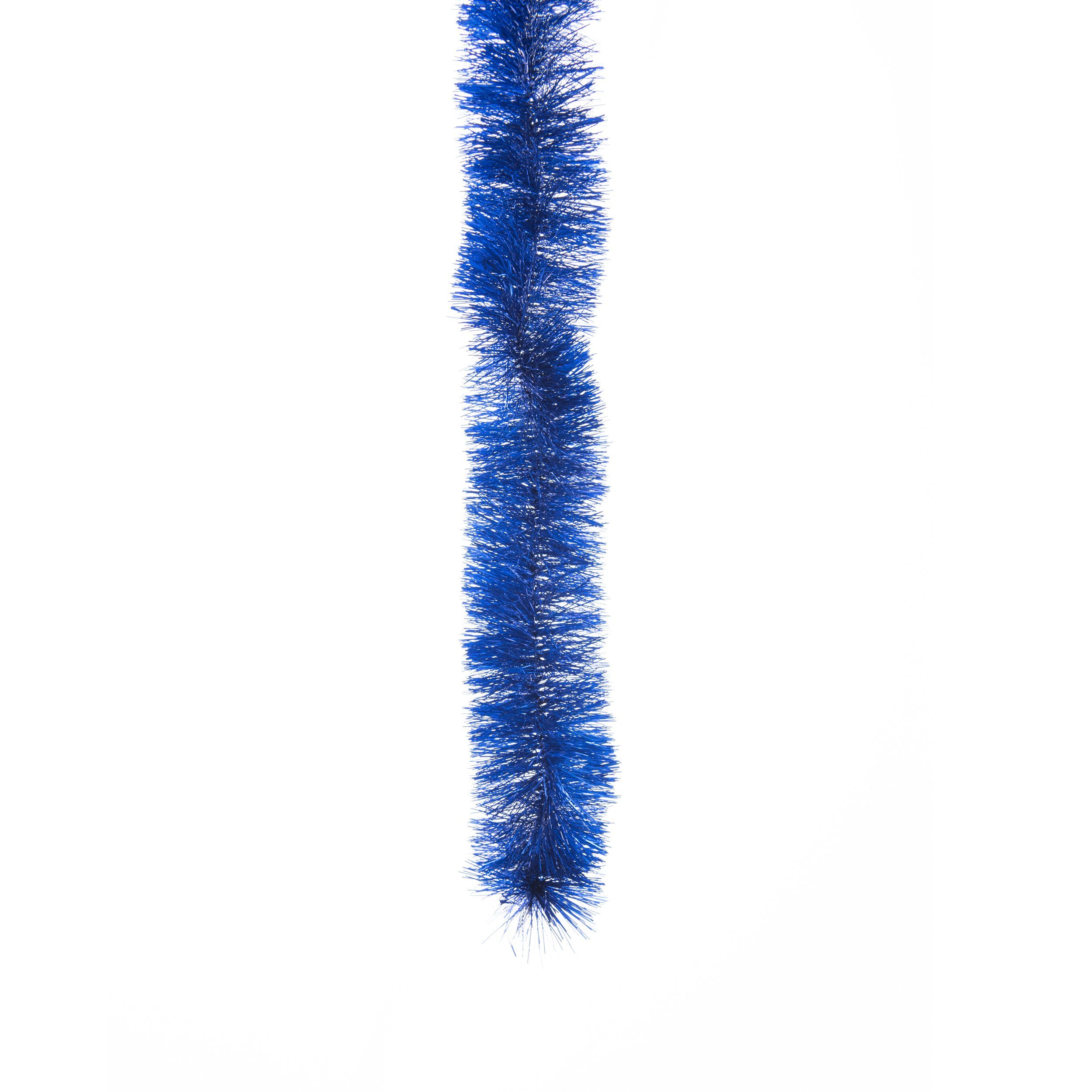 x Girlanden Weihnachtsschmuck DekoPrinz® künstlich, Ø70mm Navy-Blau, 6m