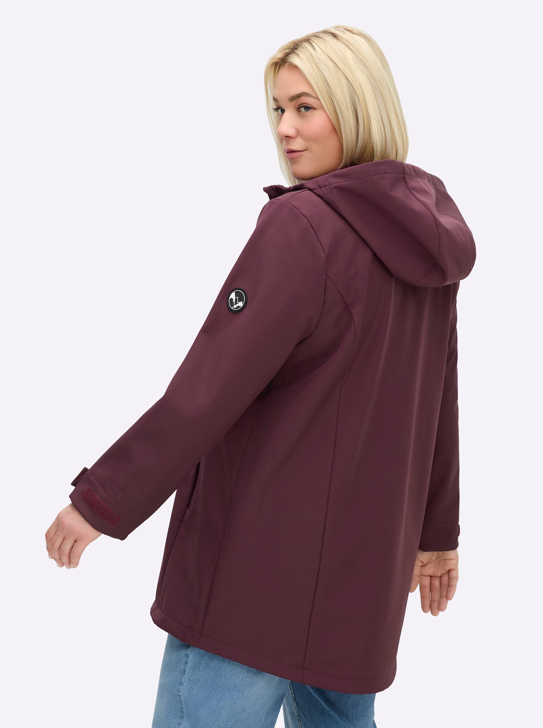 Sheego Allwetterjacke Softshell-Jacke Langarm