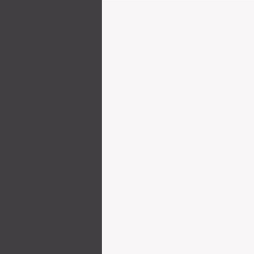 Feldmann-Wohnen Klapphängeschrank Salo (W4/60/1, 1-türig, 3 Einlegeböden, 1-St., moderne Kassettenoptik, folierte Fronten) 60x32,5x96cm Lava / Weiß Matt
