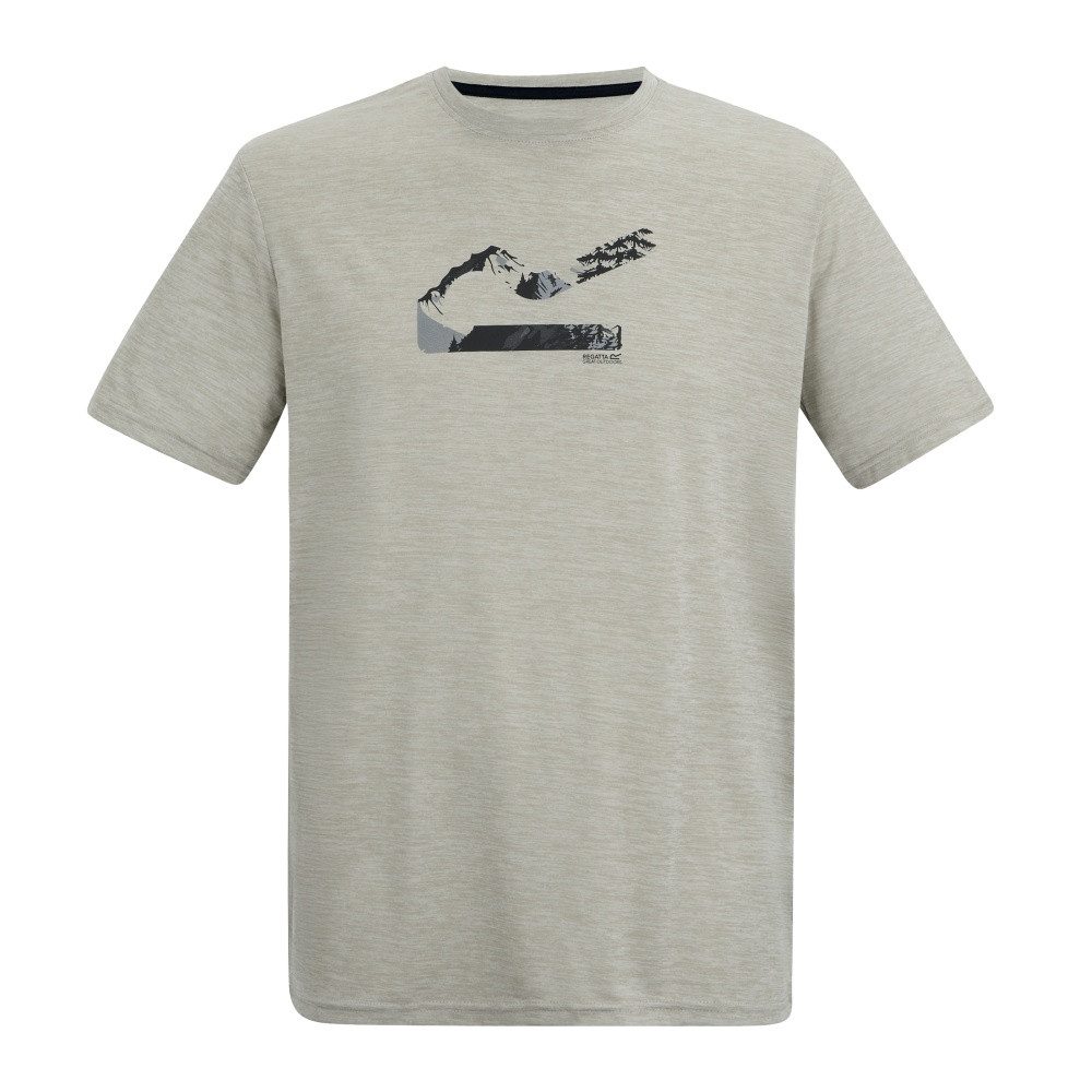 Regatta T-Shirt Regatta Fingal T-Shirt mit Graphic-Print für Herren