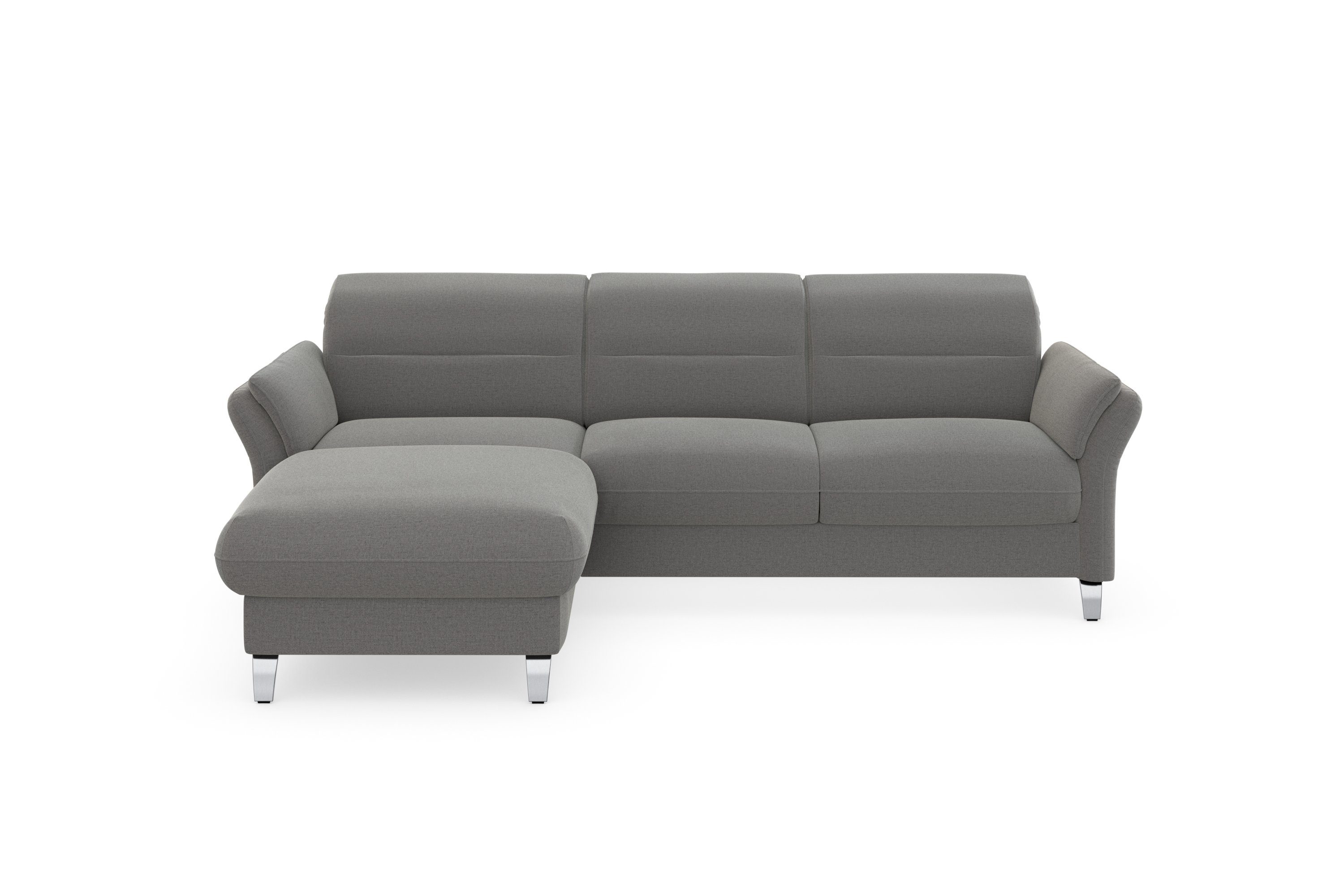 sit&more Ecksofa "Grenoble L-Form mit Federkern", wahlweise mit Bettfunktio günstig online kaufen