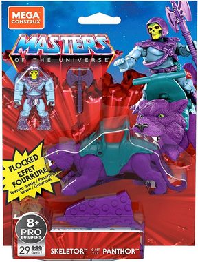 Mattel® Konstruktionsspielsteine Mega Construx GVY17 - Masters of the Universe - Skeletor und Panthor, (29 St)