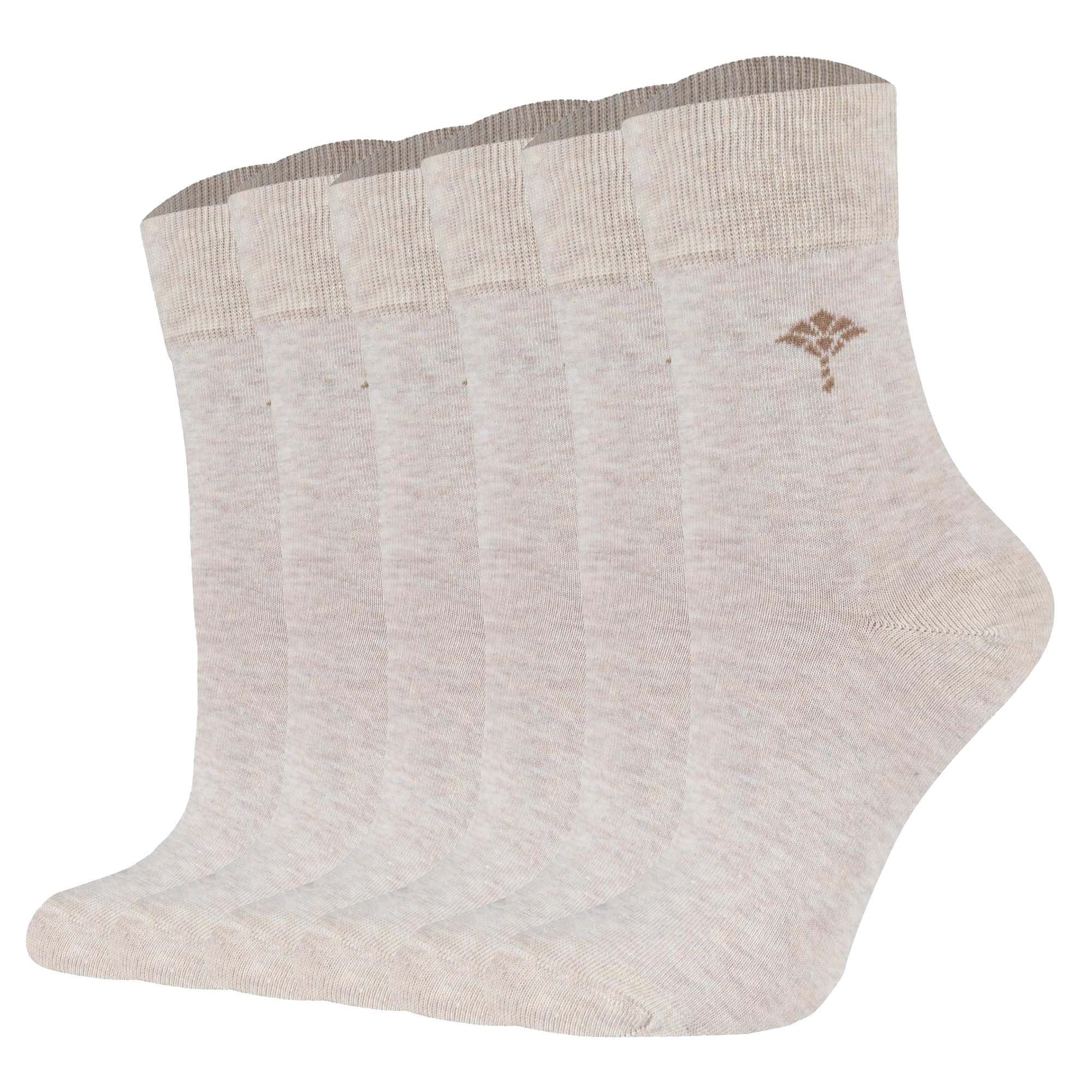 Kurzsocken Damen Socken 6er Pack Baumwolle