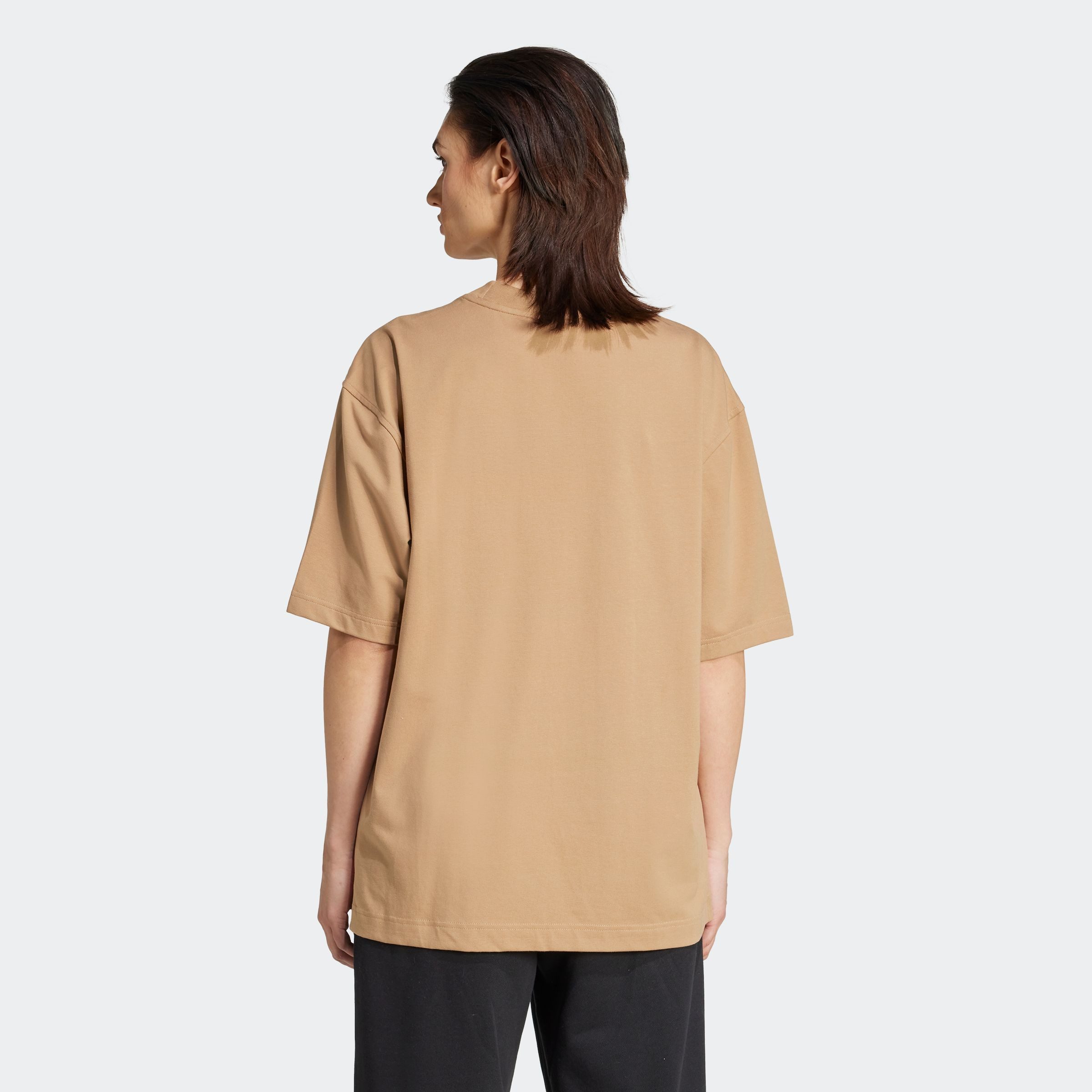 adidas Originals T-Shirt ESS LIN TEE OS Oversize-Passform, Halbarm, mit Run günstig online kaufen