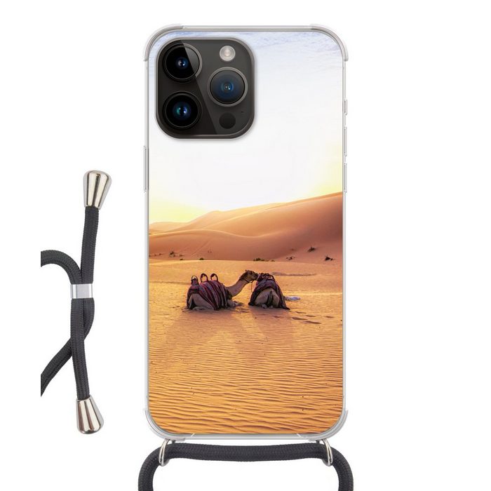 MuchoWow Handyhülle Kamel - Wüste - Sand Handyhülle Telefonhülle Apple iPhone 14 Pro