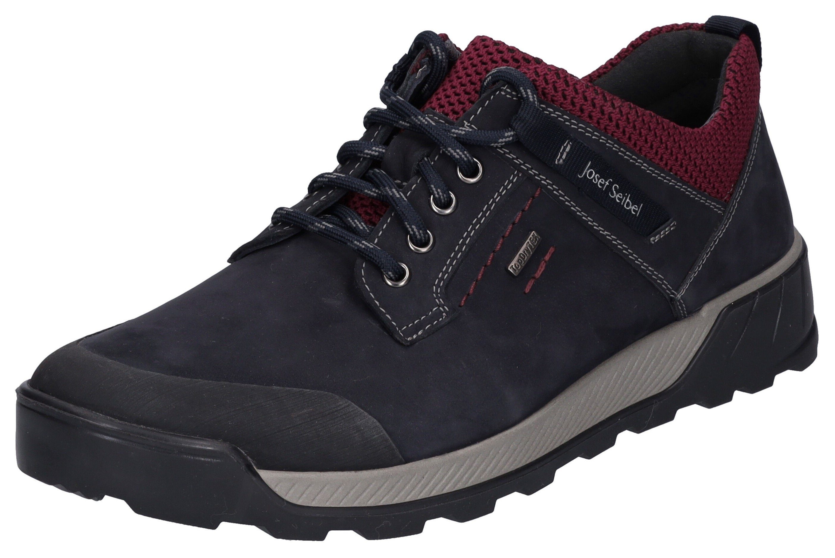 Seibel navy-rot Josef mit Tex-Ausstattung Schnürschuh RAYMOND 51