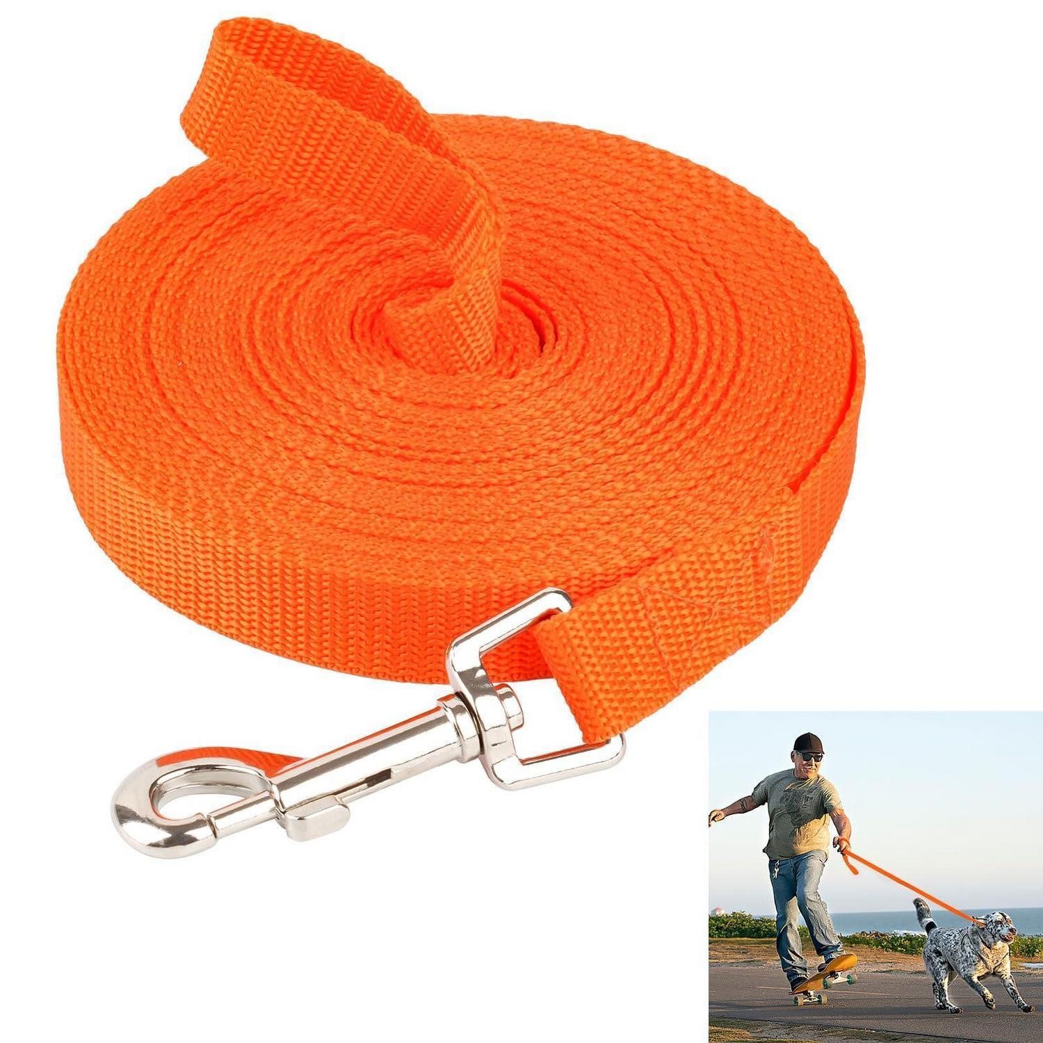 LuxusKollektion Schleppleine Schleppleine 10m Orange, Textil