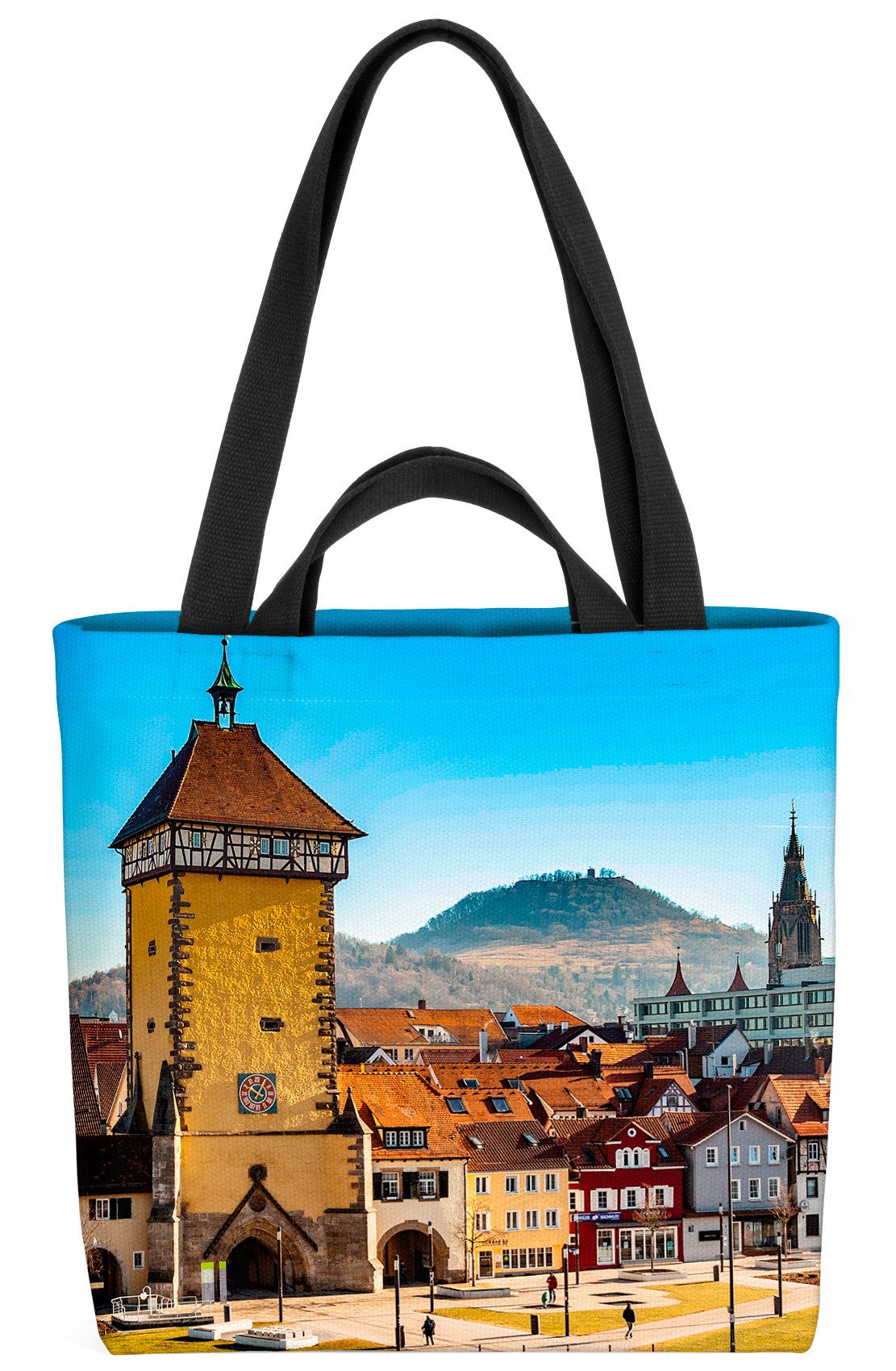 VOID Shopper Einkaufstasche, Reutlingen Reutlinge Achalm Marienkirche Baden-Württemberg Zunftbrun