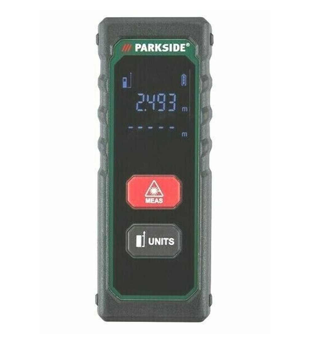 Parkside Entfernungsmesser PARKSIDE Laserentfernungsmesser, 2 Modi, mit LCD-Anzeige