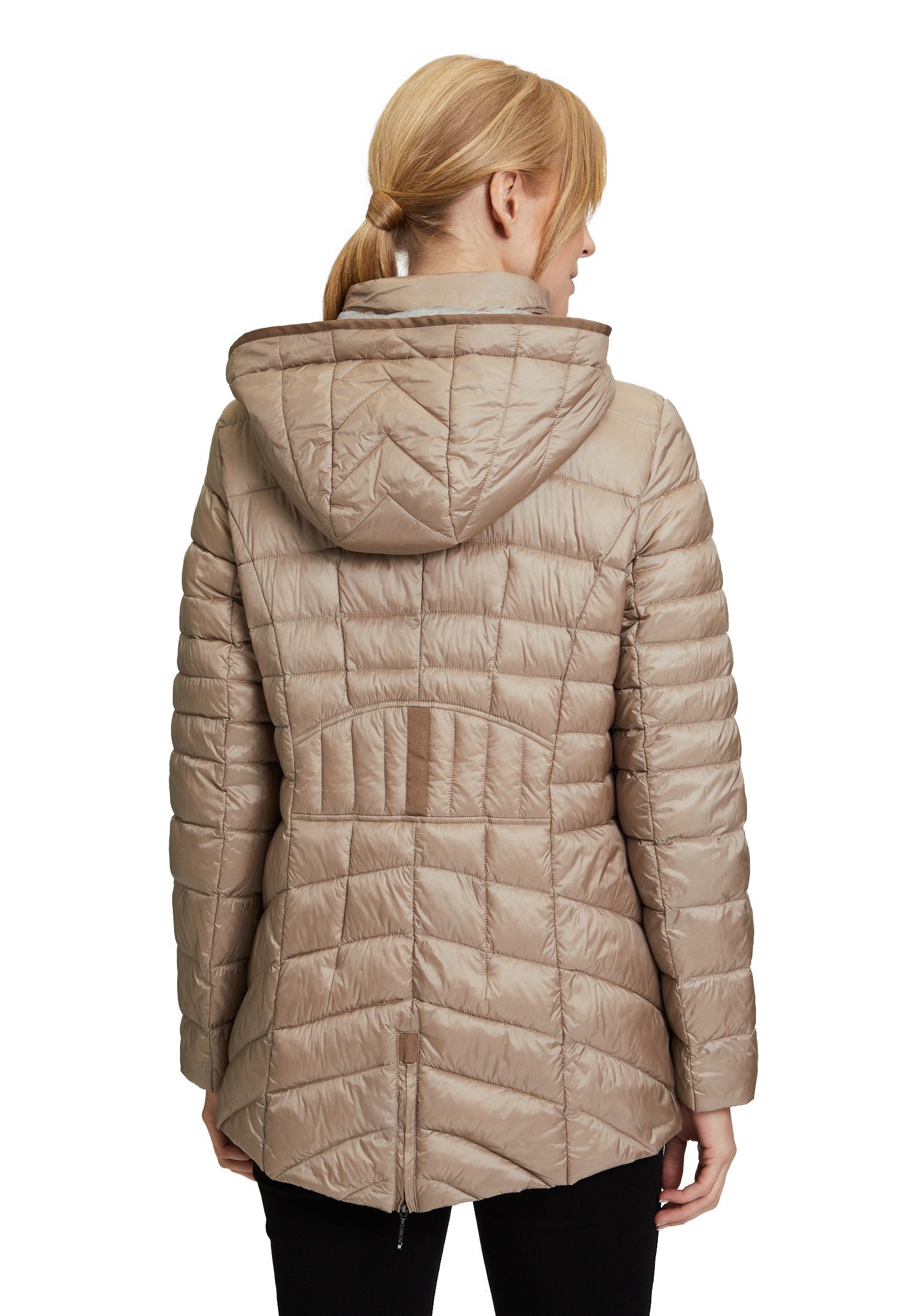 Gil Bret Steppjacke mit abnehmbarer Kapuze