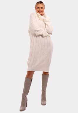 YC Fashion & Style Strickkleid Rollkragen Strickkleid (Kein Set)