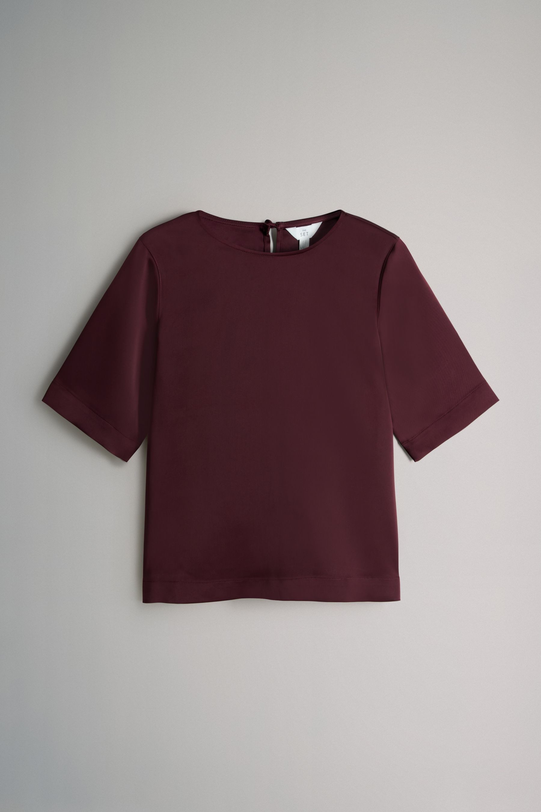 The Set Shirtbluse The Set Satin-Oberteile, 2er-Pack (2-tlg)