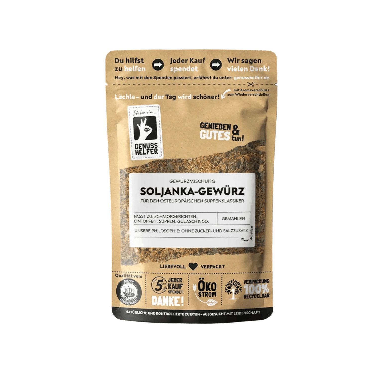 Bremer Gewürzhandel Gewürz Soljanka-Gewürz, gemahlen, 100 g