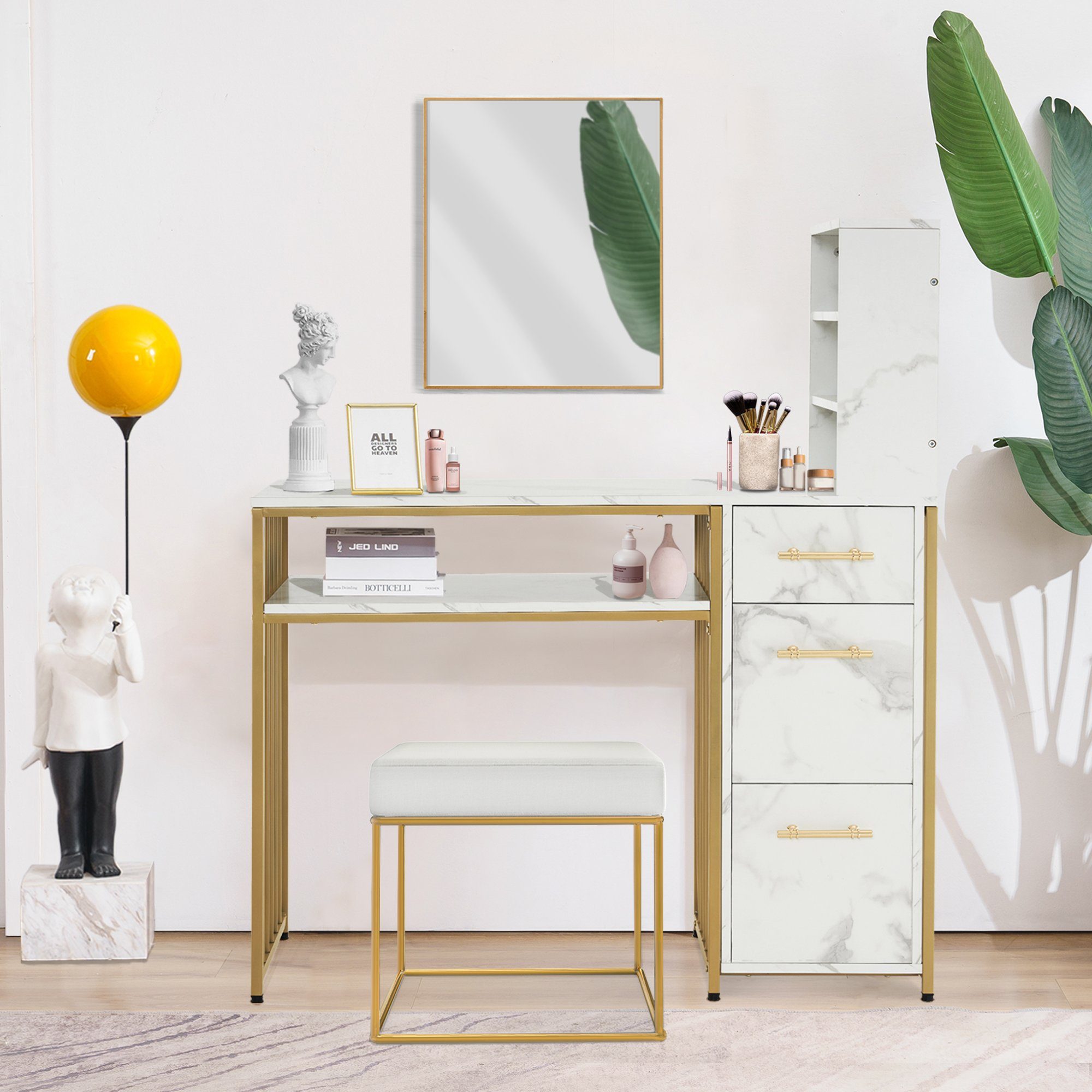 MCombo Schreibtisch M MCombo Schreibtisch Manikürtisch Computertisch Holz 2 günstig online kaufen