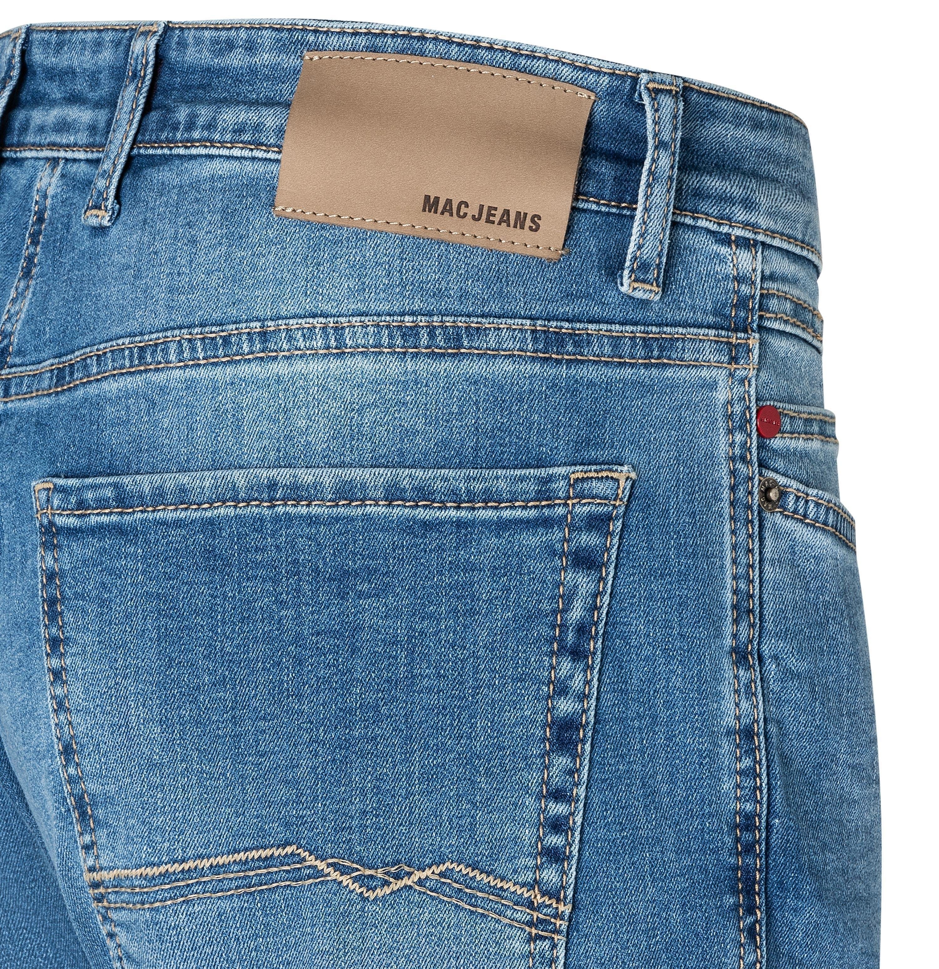 Authentic Ben 5-Pocket-Jeans 0978 Vintage Blue H462 Stretch-Denim Ice MAC Wash