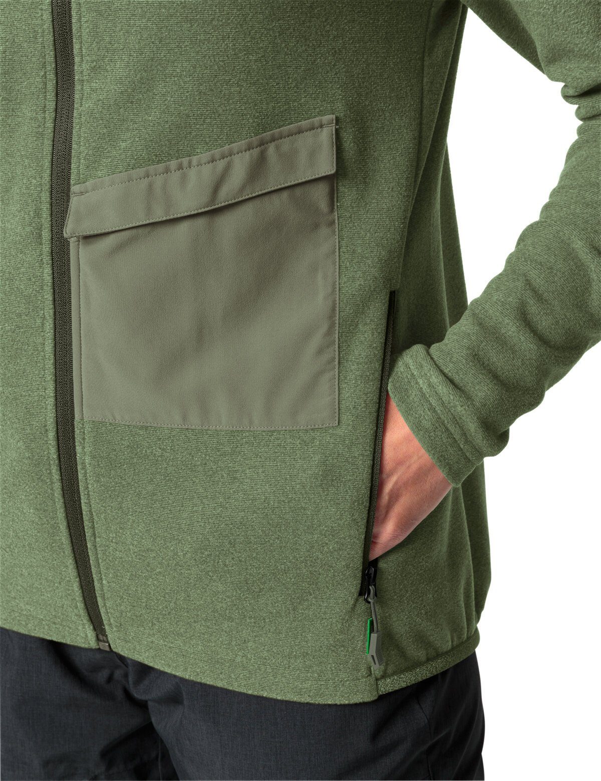(1-St) willow green Klimaneutral VAUDE Women's Outdoorjacke Jacket Fleece kompensiert Yaras
