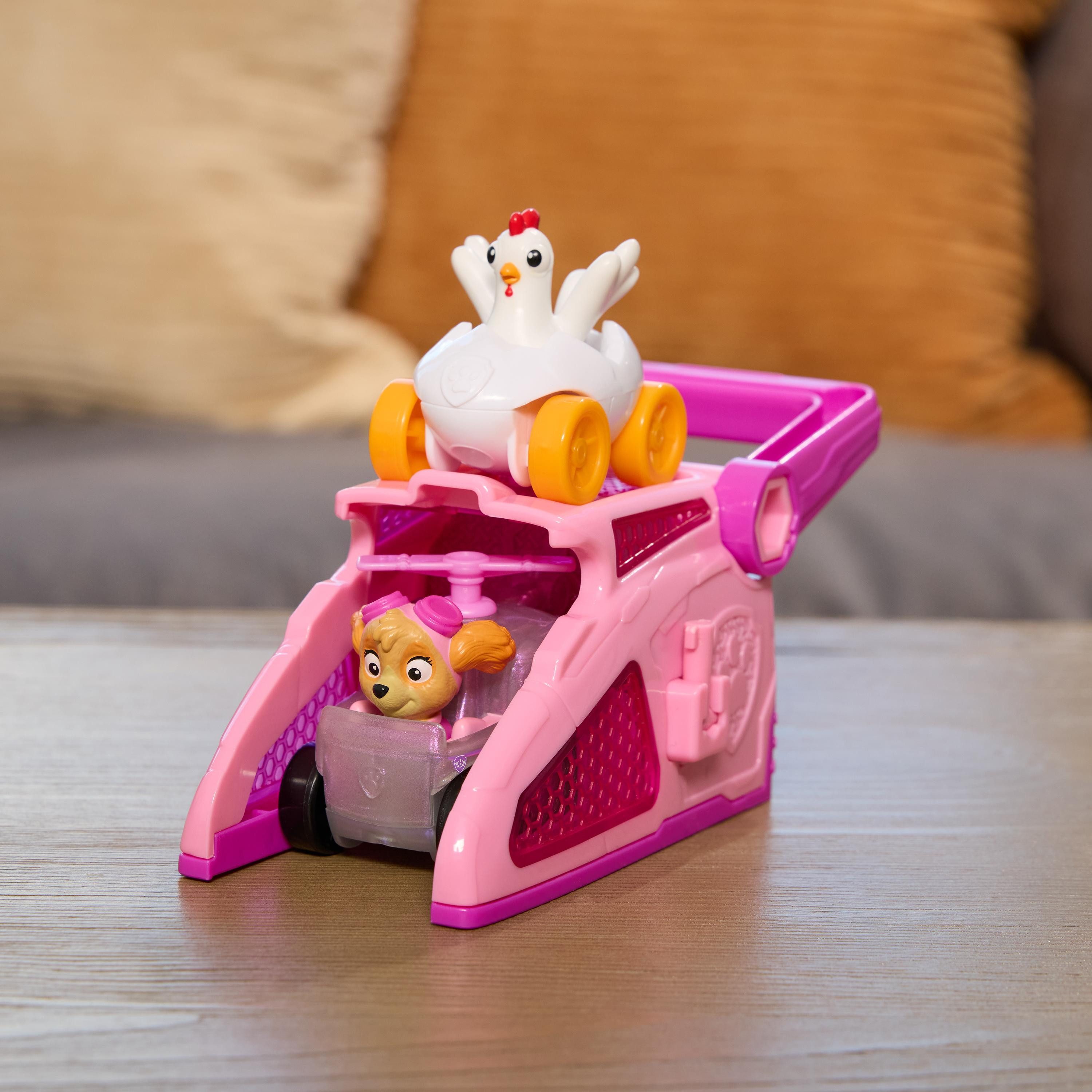 Spin Master Spielzeug-Auto PAW Patrol – Pup Squad Launcher mit Skye & Henrietta Fahrzeugen