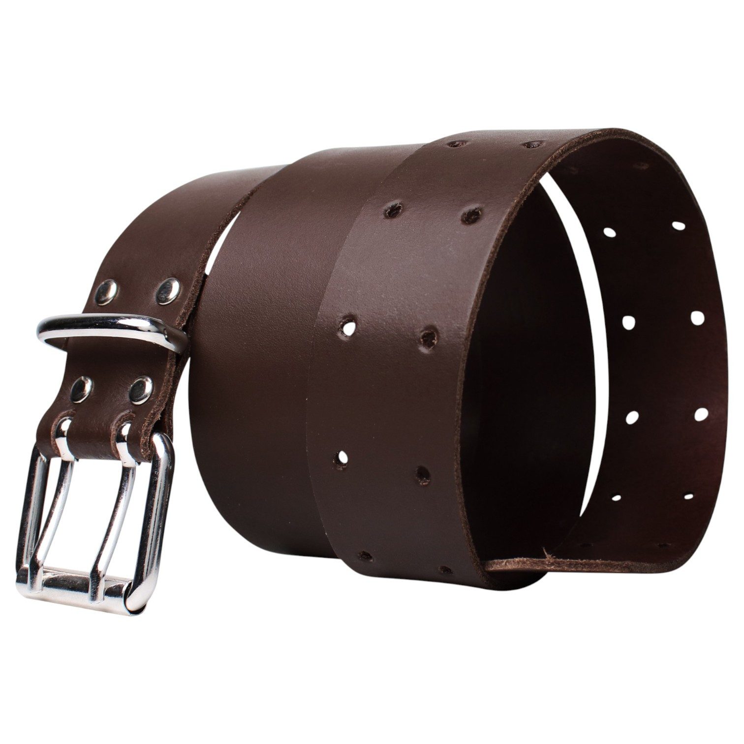 FRONHOFER Hüftgürtel Herren Leder breit (1-St) Arbeitsgürtel, Doppelpack