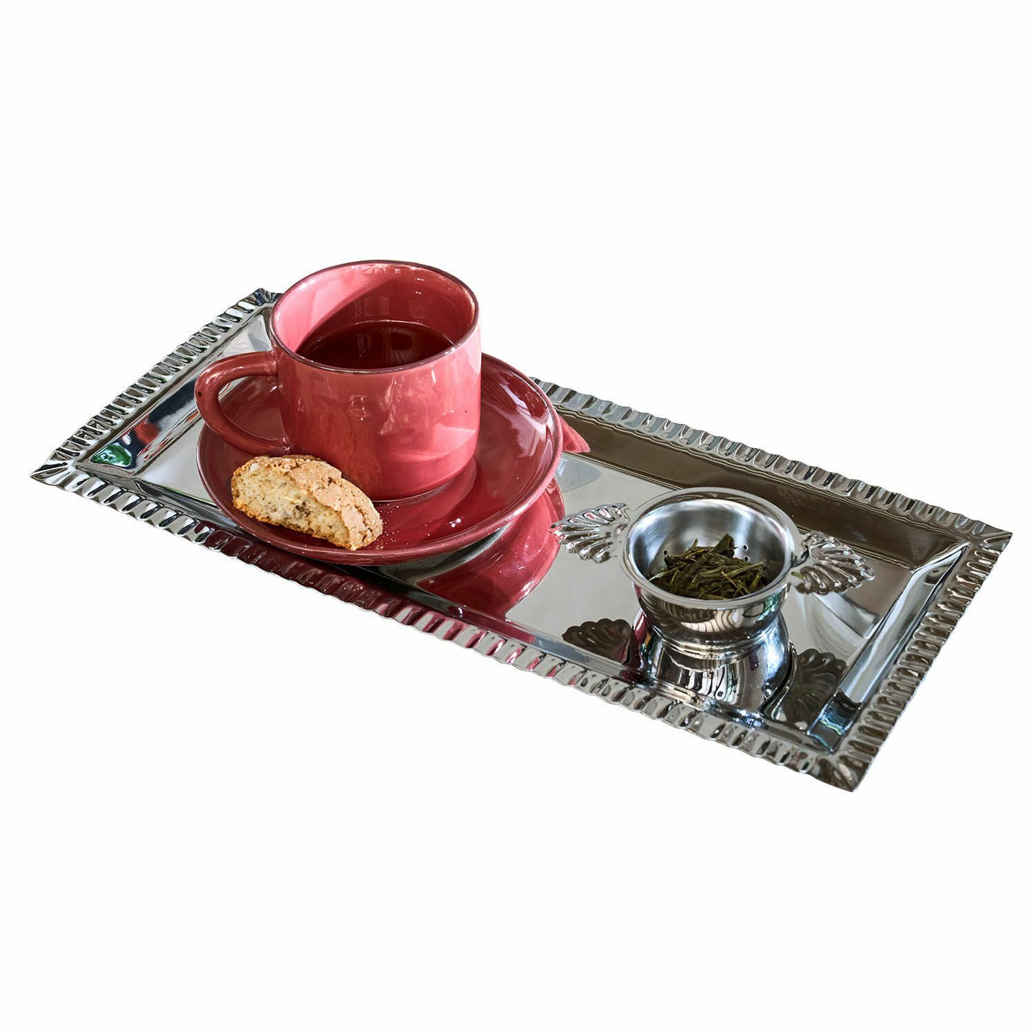 Mirabeau Geschirr-Set Teeset Arivelle silber, Edelstahl