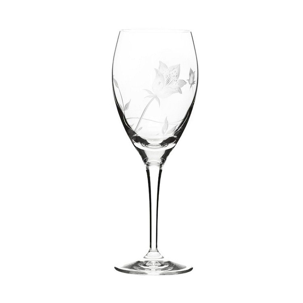 Weinglas Liane (21,5 cm) Kristallglas mundgeblasen · von Hand geschliffen · Han