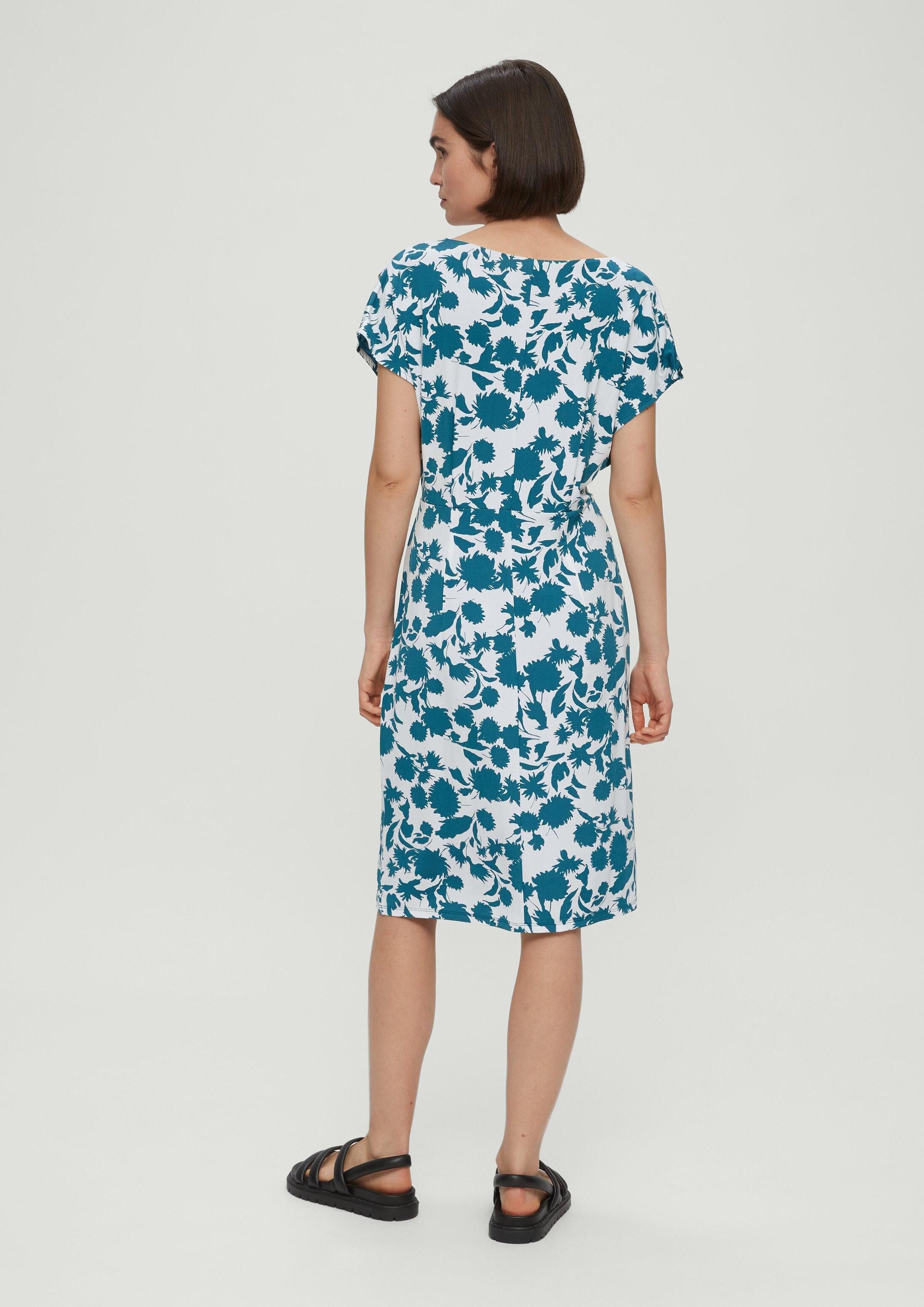 s.Oliver Minikleid Kleid Jerseykleid aus Viskosestretch