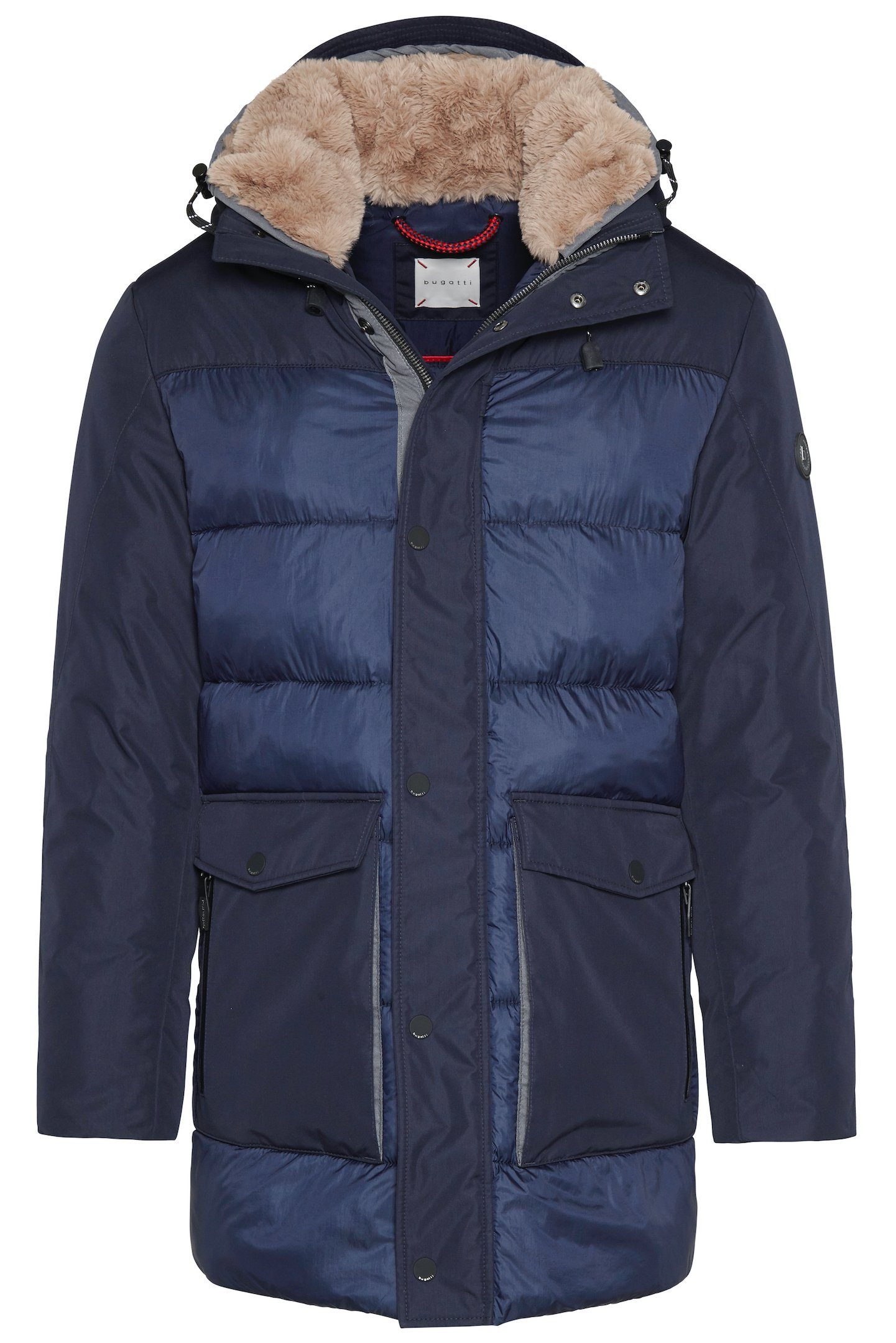 bugatti Parka mit Outiq Ausstattung online kaufen | OTTO Bugatti MIT EINER OUTIQ AUSTATTUNG Winterjacke marine