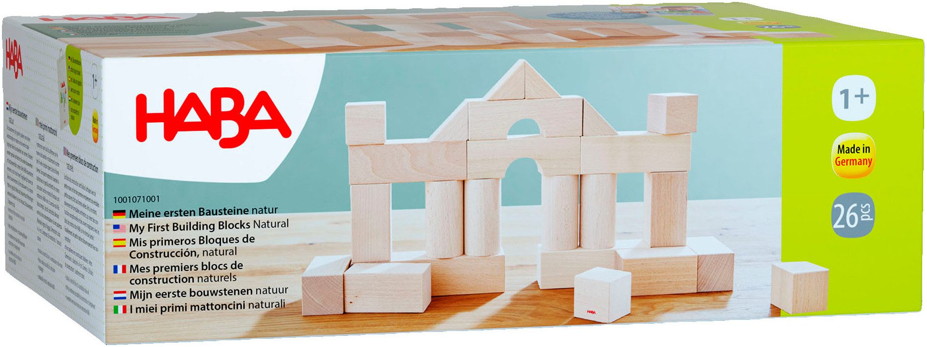 Haba Meine ersten Bausteine natur Spielbauklötze, Made in Germany