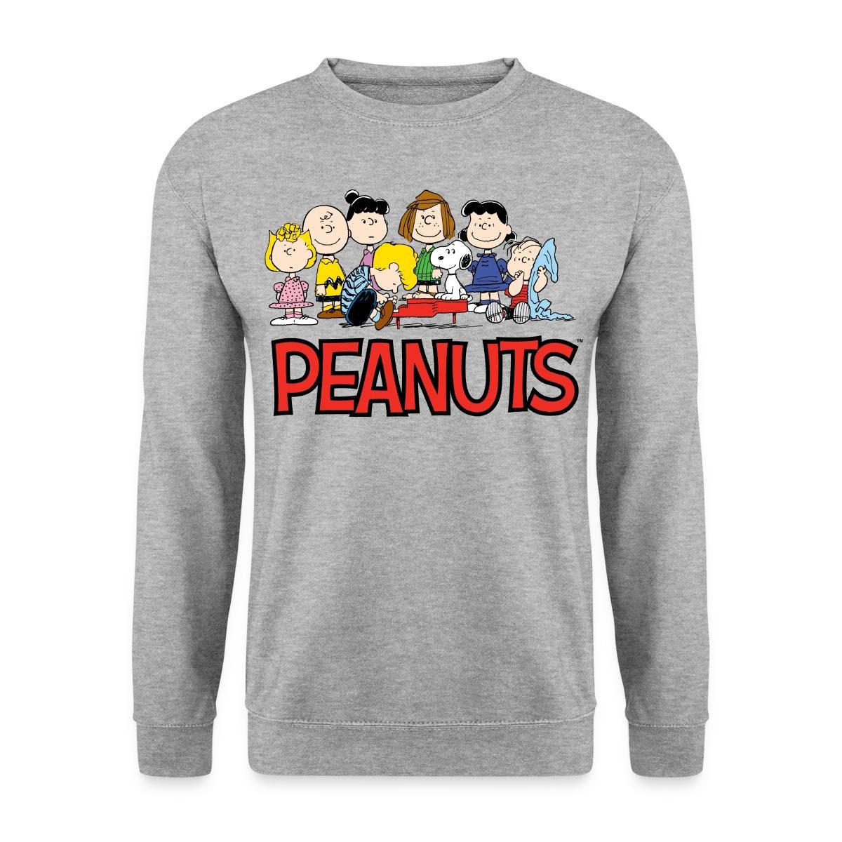 Sweatshirt Peanuts Snoppy Und Friends Unisex Pullover