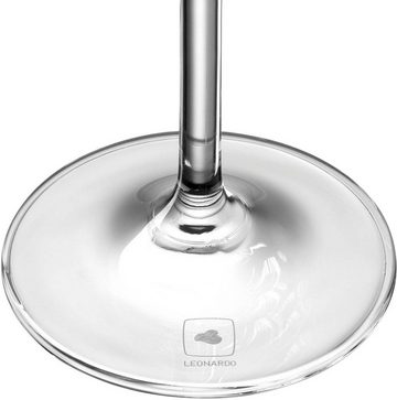 LEONARDO Rotweinglas DAILY, Kristallglas, (Bordeaux) 640 ml, 6-teilig