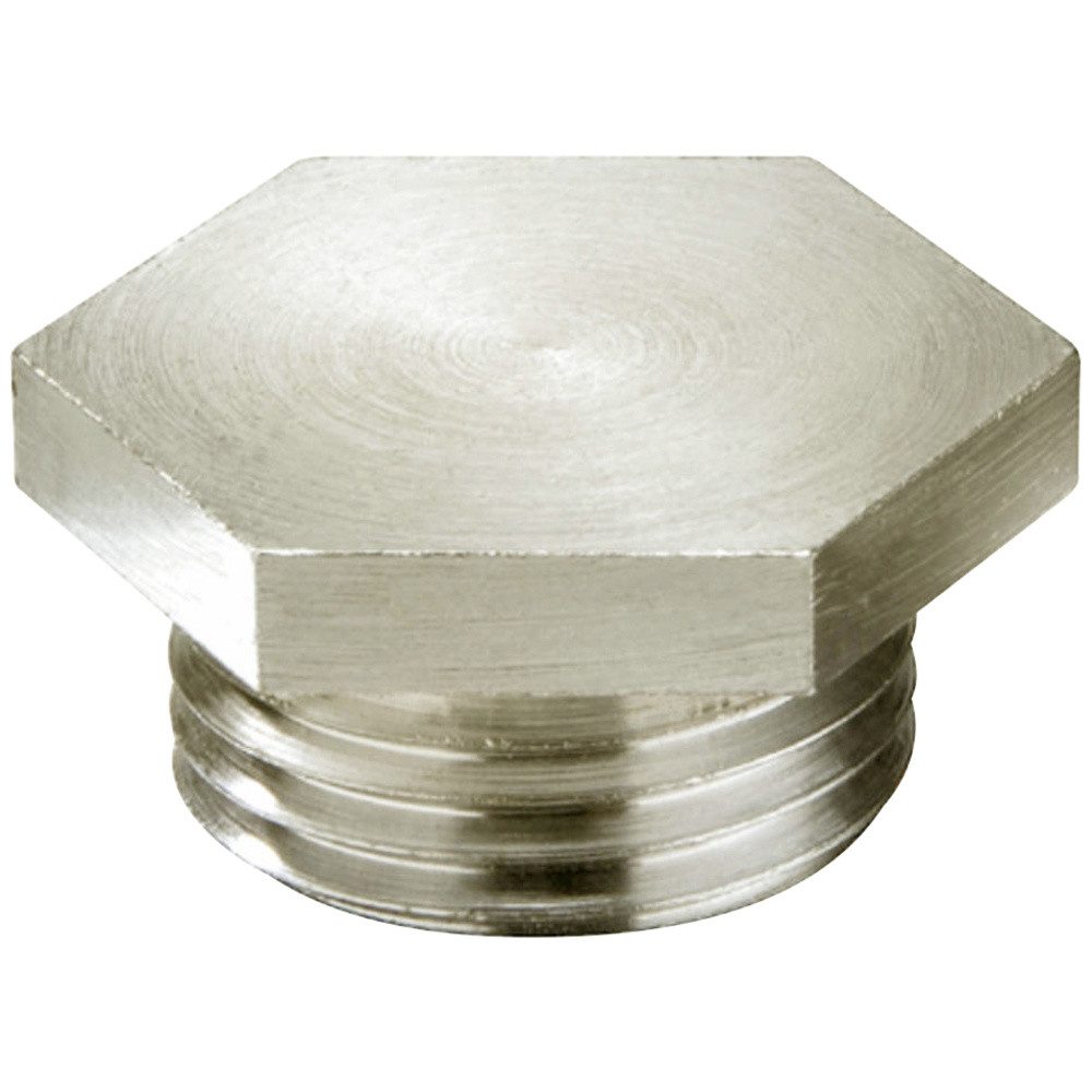 WISKA Verbindungsmuffe Wiska 50016687 VSM 25 Ni Verschlussschraube schlagfest M25 Metall N, VSM 25 Ni