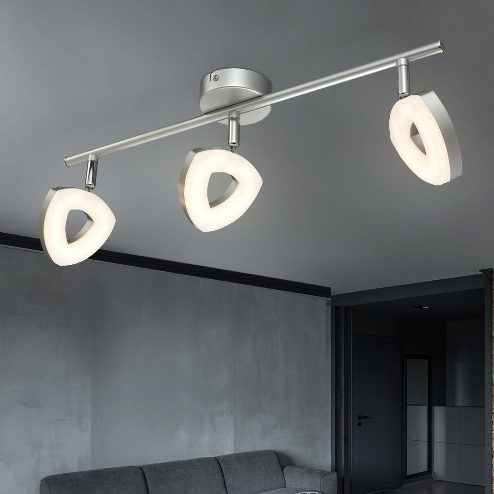 Esto LED Deckenleuchte, LED-Leuchtmittel fest verbaut, Warmweiß, Elegante SMD LED Decken Leuchte Wohnraum Beleuchtung Wand Lampe Esto