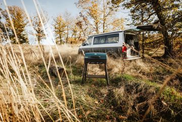 Enders® Gasgrill Explorer Next Pro Caravan, Version 30 mbar, BxTxH: 59x80x47 cm, Tisch- und Standgerät in einem, ideal für Camping