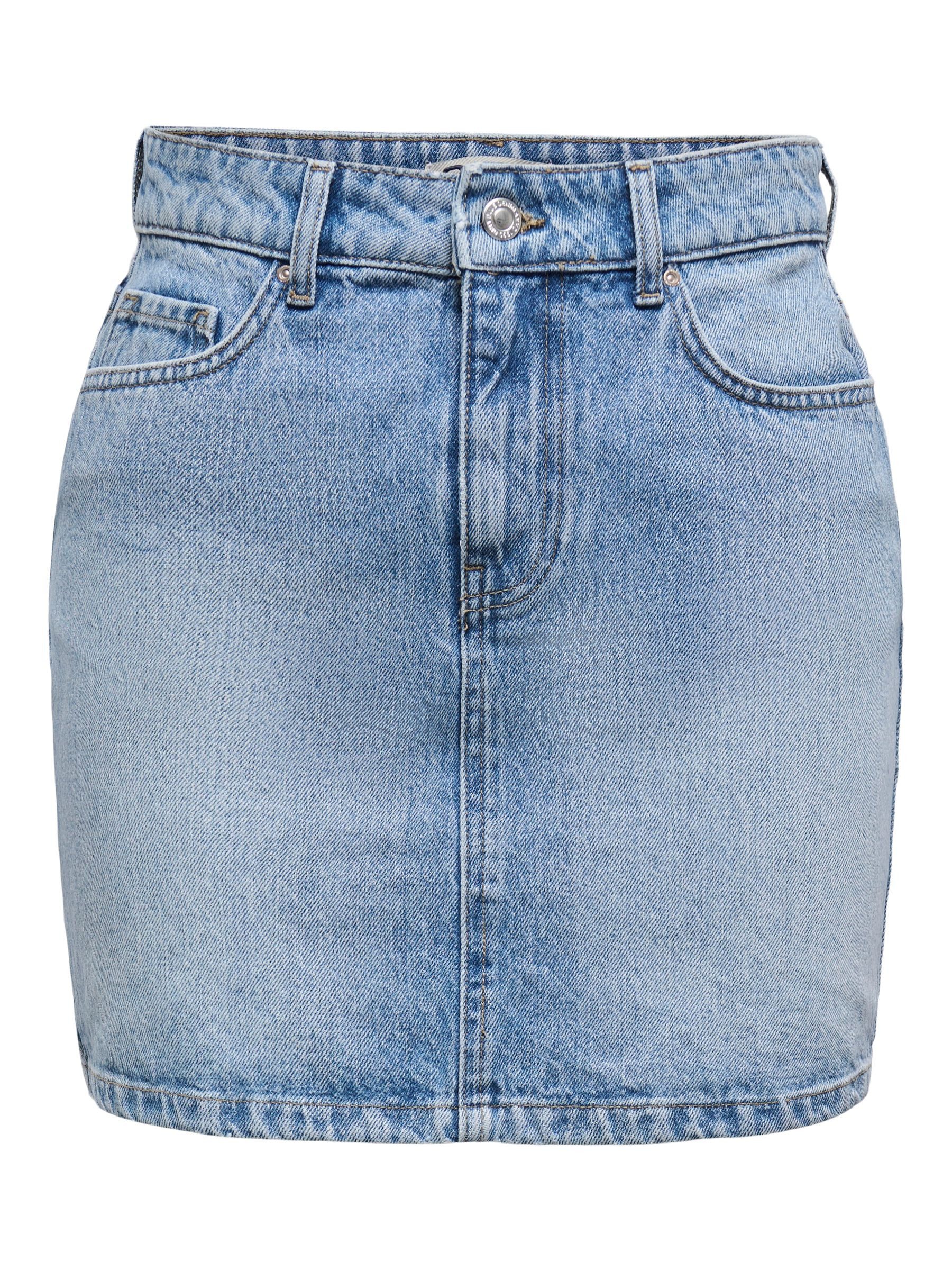 ONLY Sommerrock Modisches Rock im Denim-Look, günstig online kaufen