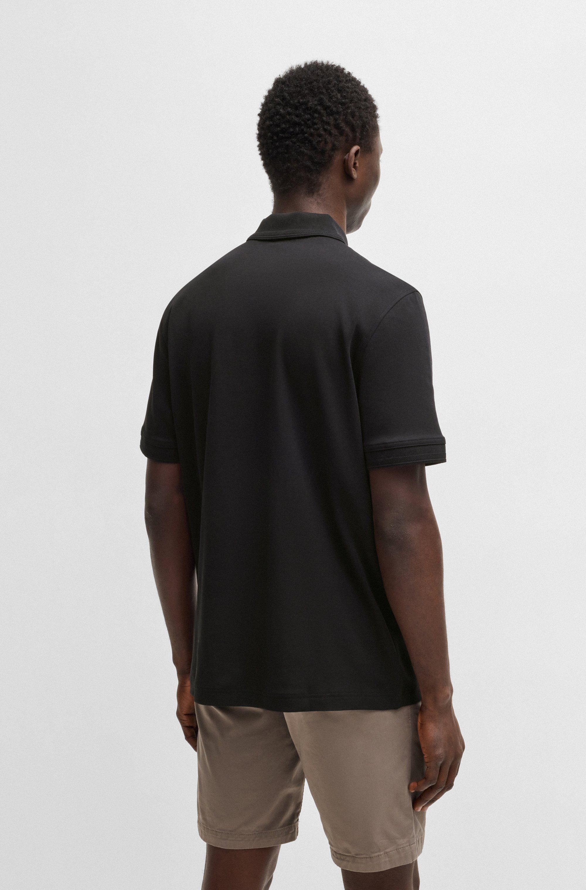 BOSS ORANGE Poloshirt Pe Interlock aus Baumwoll-Piqué mit Logo-Print Regula günstig online kaufen