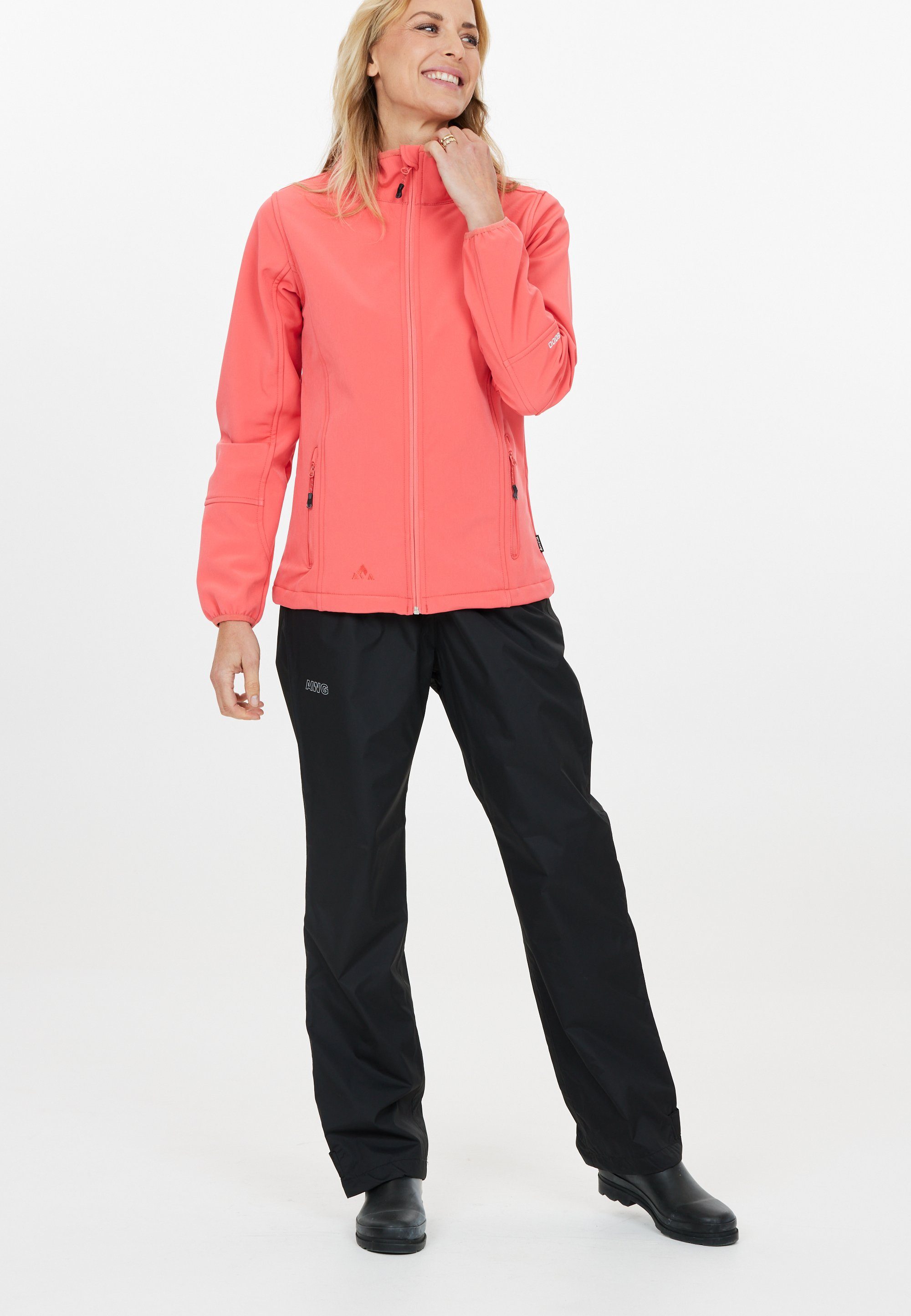 WHISTLER Softshelljacke Covina mit wasser- und winddichtem Funktionsmaterial