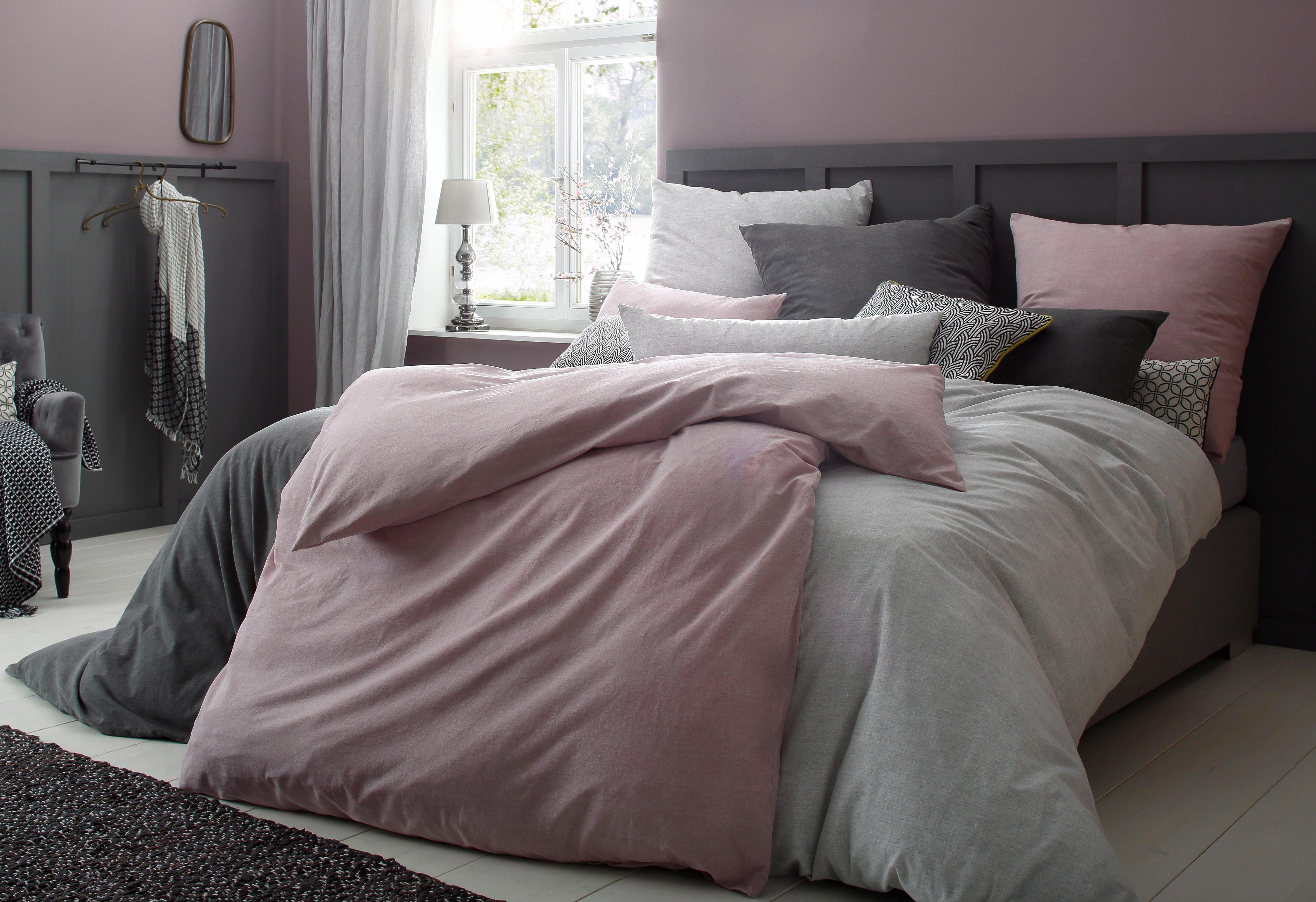 OTTO home Kissenbezüge Melli Kissenbezug, OEKO-TEX® und Made in Green zertifiziert, (2 Stück)