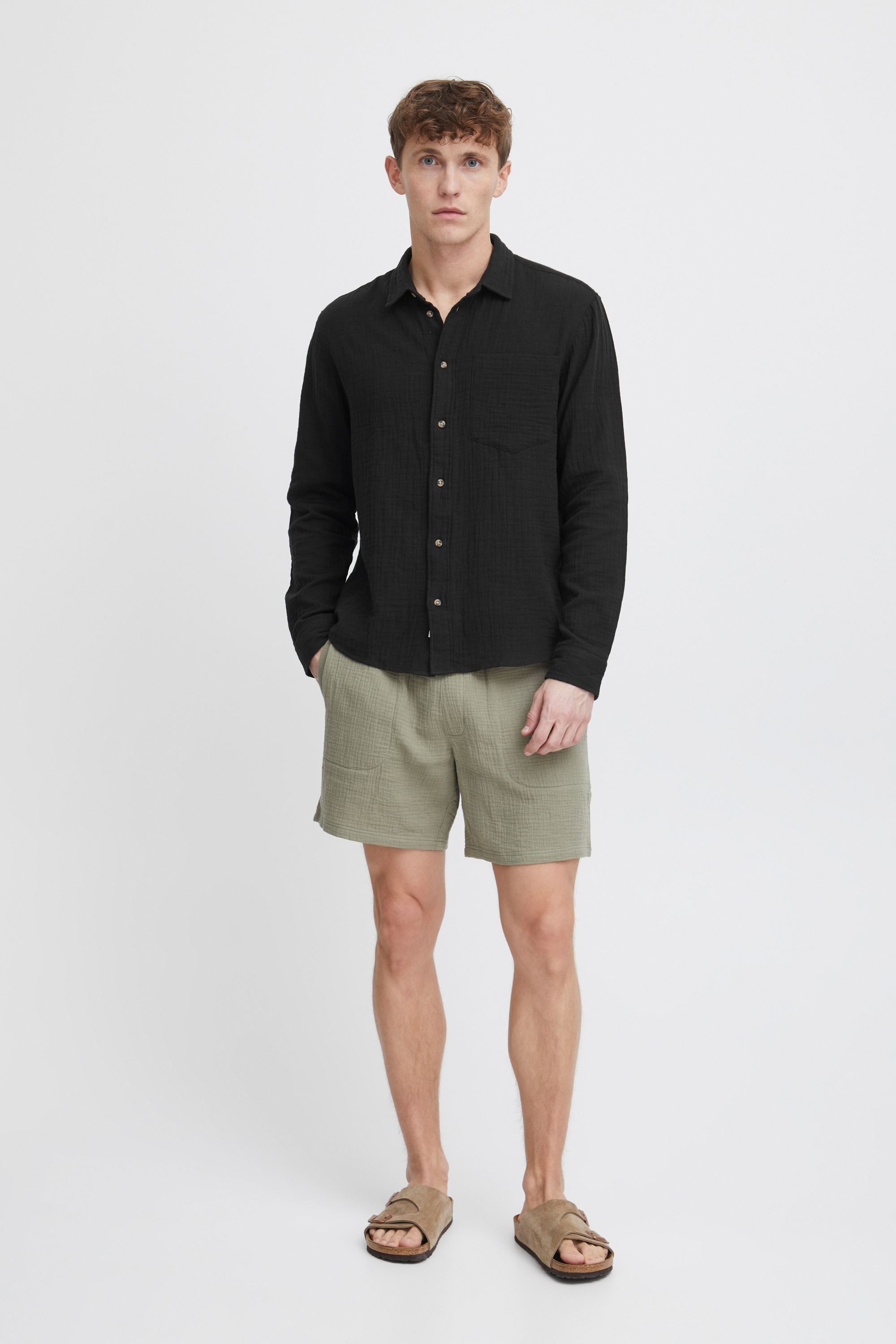 !Solid Langarmhemd SDIain LS Sommerliches Langarmhemd aus Musselin günstig online kaufen