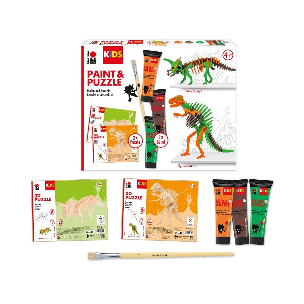 Marabu Bastelfarbe Marabu KiDS Little Artist Dinos