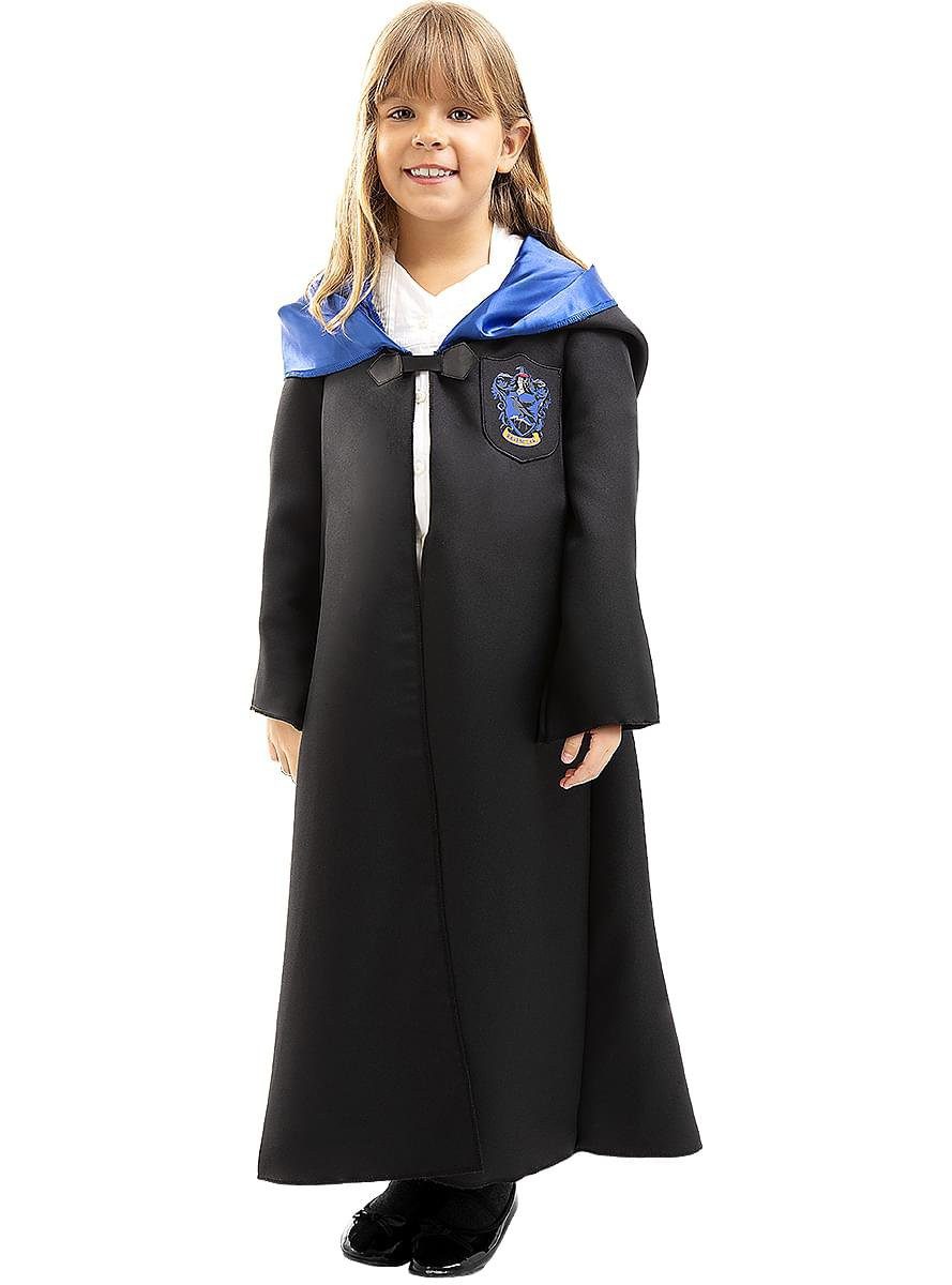 Funidelia Zauberer-Kostüm Harry Potter – Ravenclaw Umhang für Kinder, Authentisches Cape für Zauberschüler des Hauses Ravenclaw
