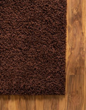 Hochflor-Teppich Shaggy Shag, Myflair Möbel & Accessoires, rechteckig, Höhe: 38 mm, gewebt, Uni Farben, ideal im Wohnzimmer & Schlafzimmer