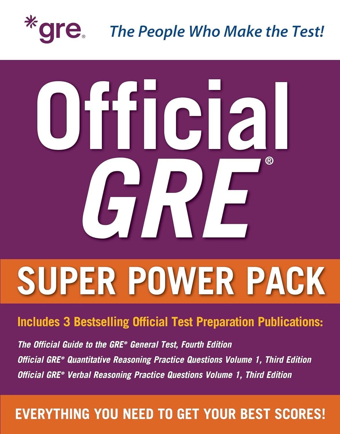 Official Gre Super Power Pack (Set) / Educational Testing Service