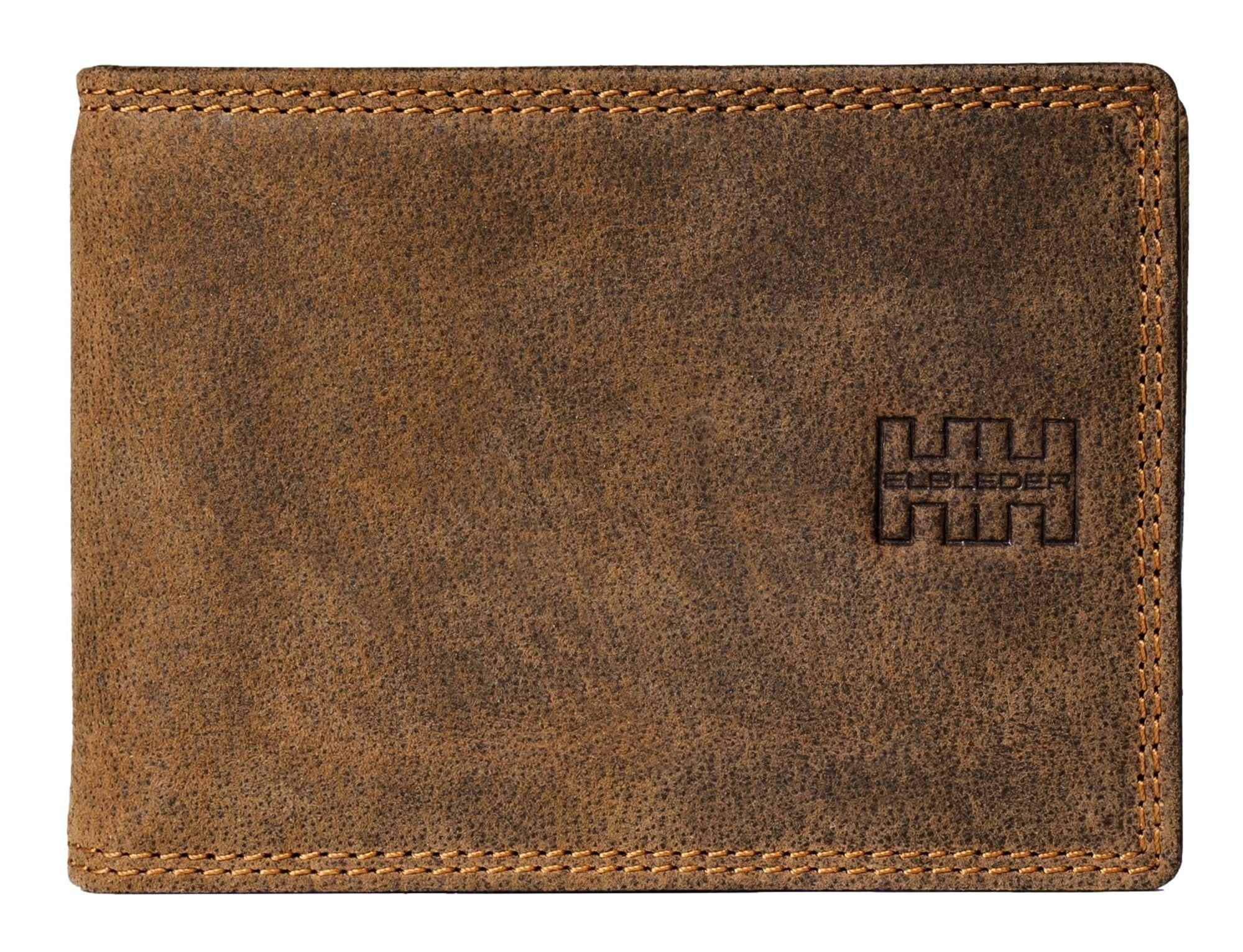 Elbleder Geldbörse Dollarclip Polo 106 10 Steckfächer Herren aus Echtleder, günstig online kaufen