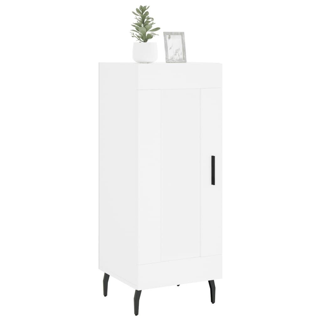 vidaXL Sideboard Sideboard Weiß 34,5x34x90 cm Holzwerkstoff (1 St)