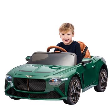 OKWISH Elektro-Kinderauto Lizenziertes Bentley Mulsanne Kinderfahrzeug, Belastbarkeit 30 kg, Elektroauto mit 2 Motoren
