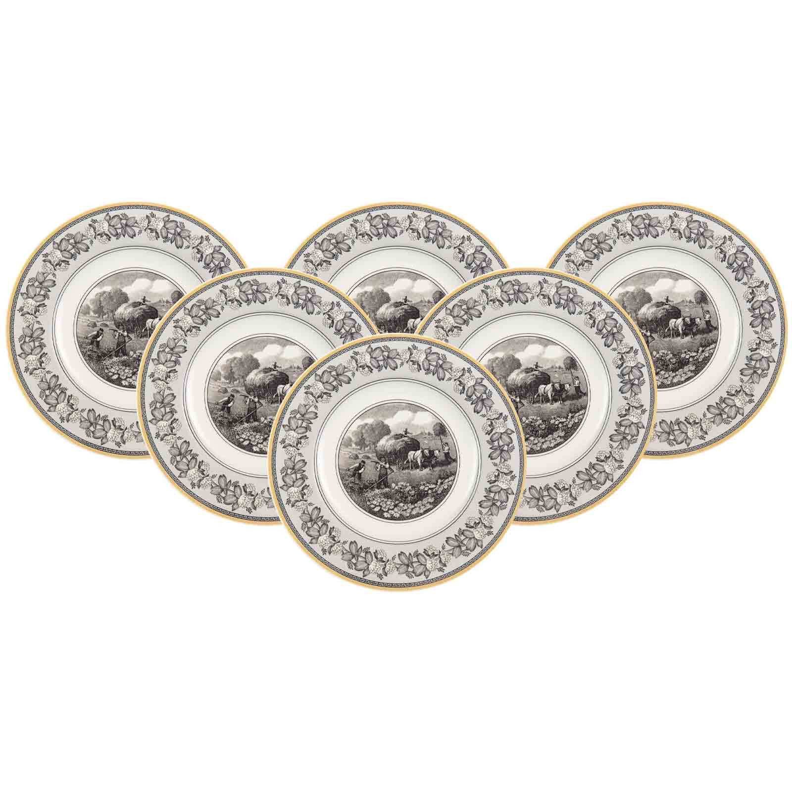 Villeroy & Boch Speiseteller Audun Ferme Speiseteller ø 27,1 cm 6er Set, (6 St)