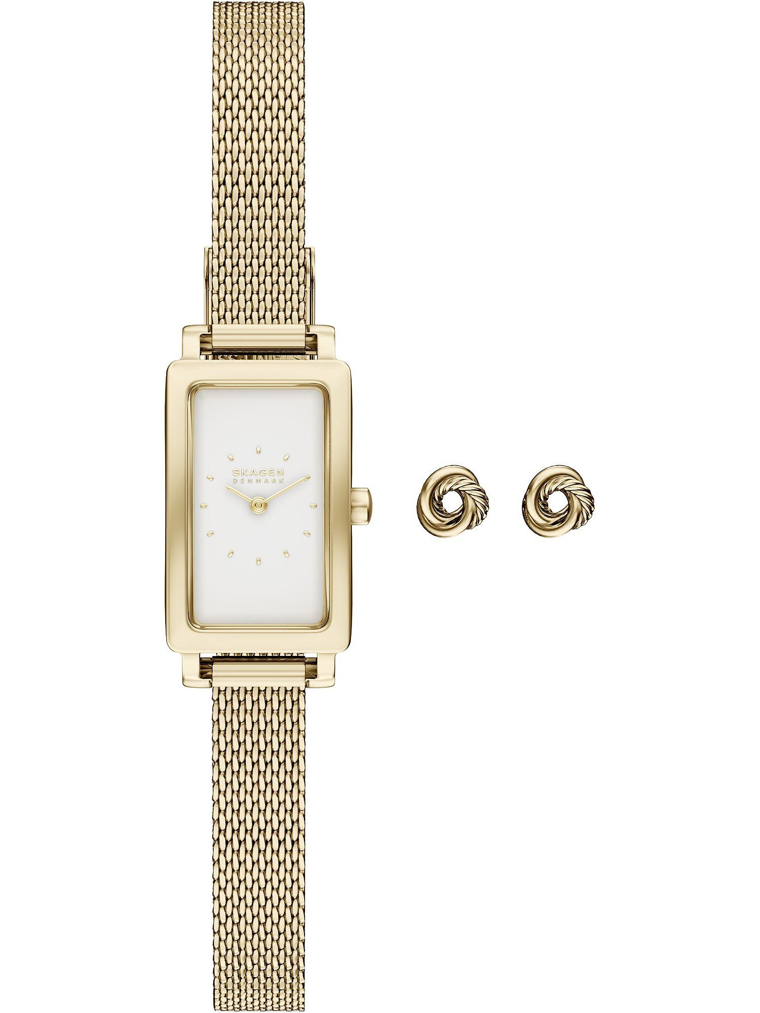 SKAGEN Quarzuhr Skagen Damen-Uhren-Sets Analog Quarz