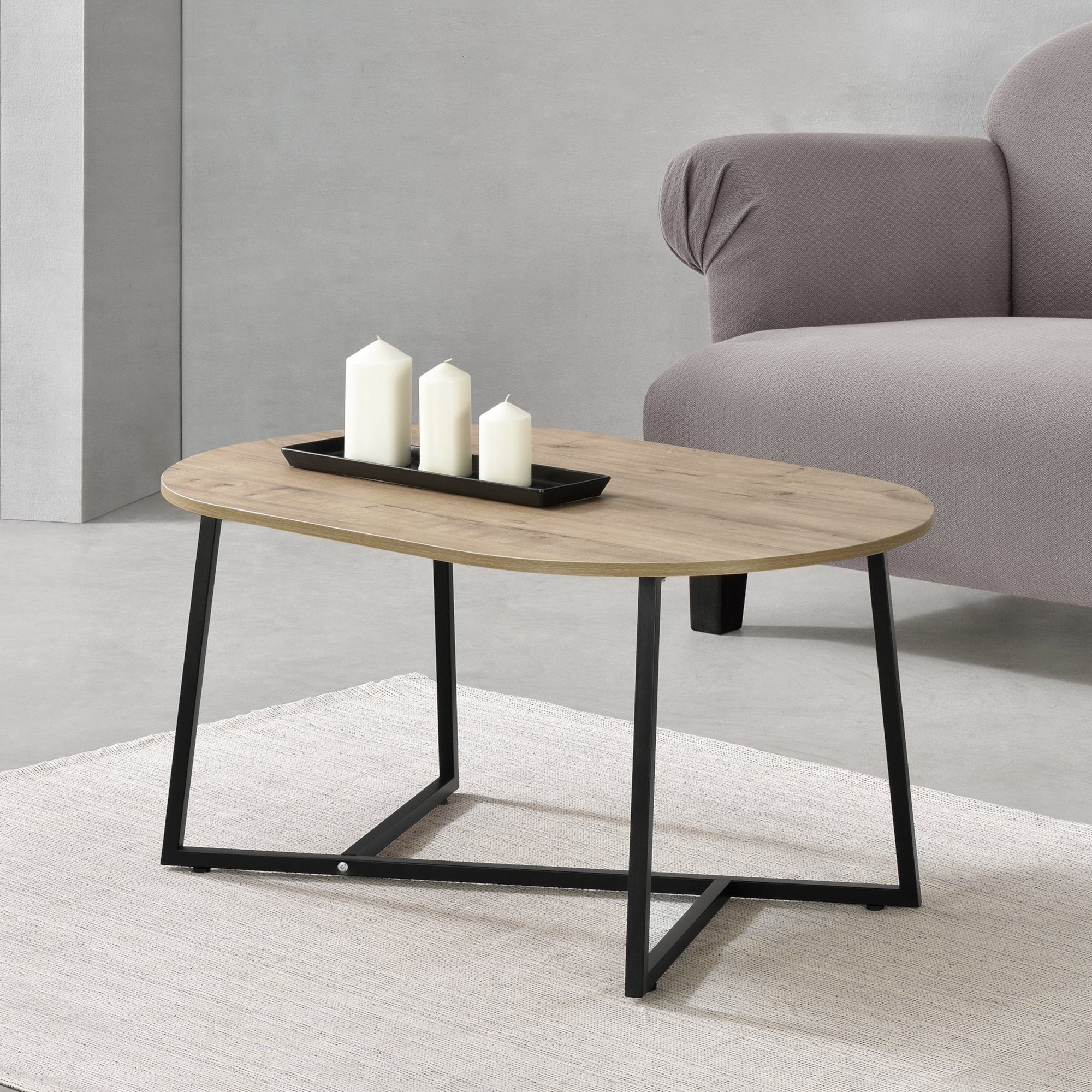 en.casa Couchtisch, »Valdemarsvik« Wohnzimmertisch 100x60x47cm Sofatisch günstig online kaufen