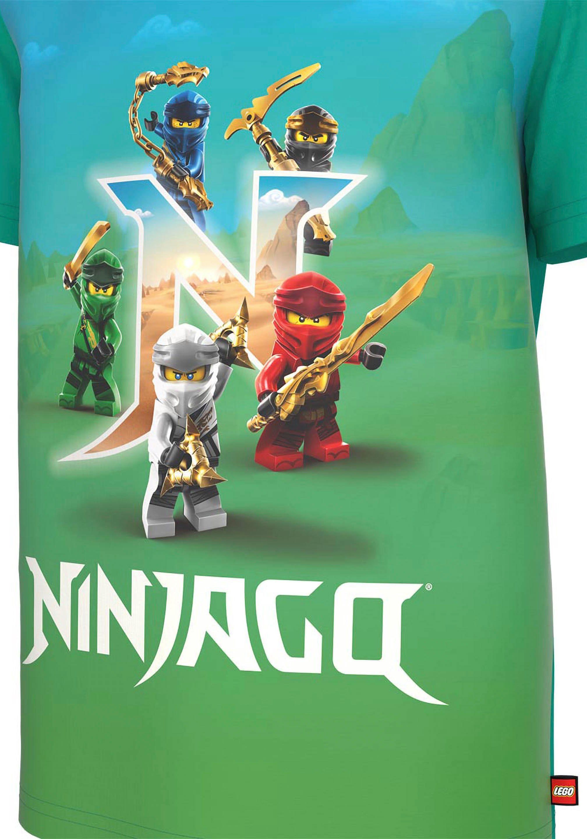 green LEGO® Wear Print-Shirt