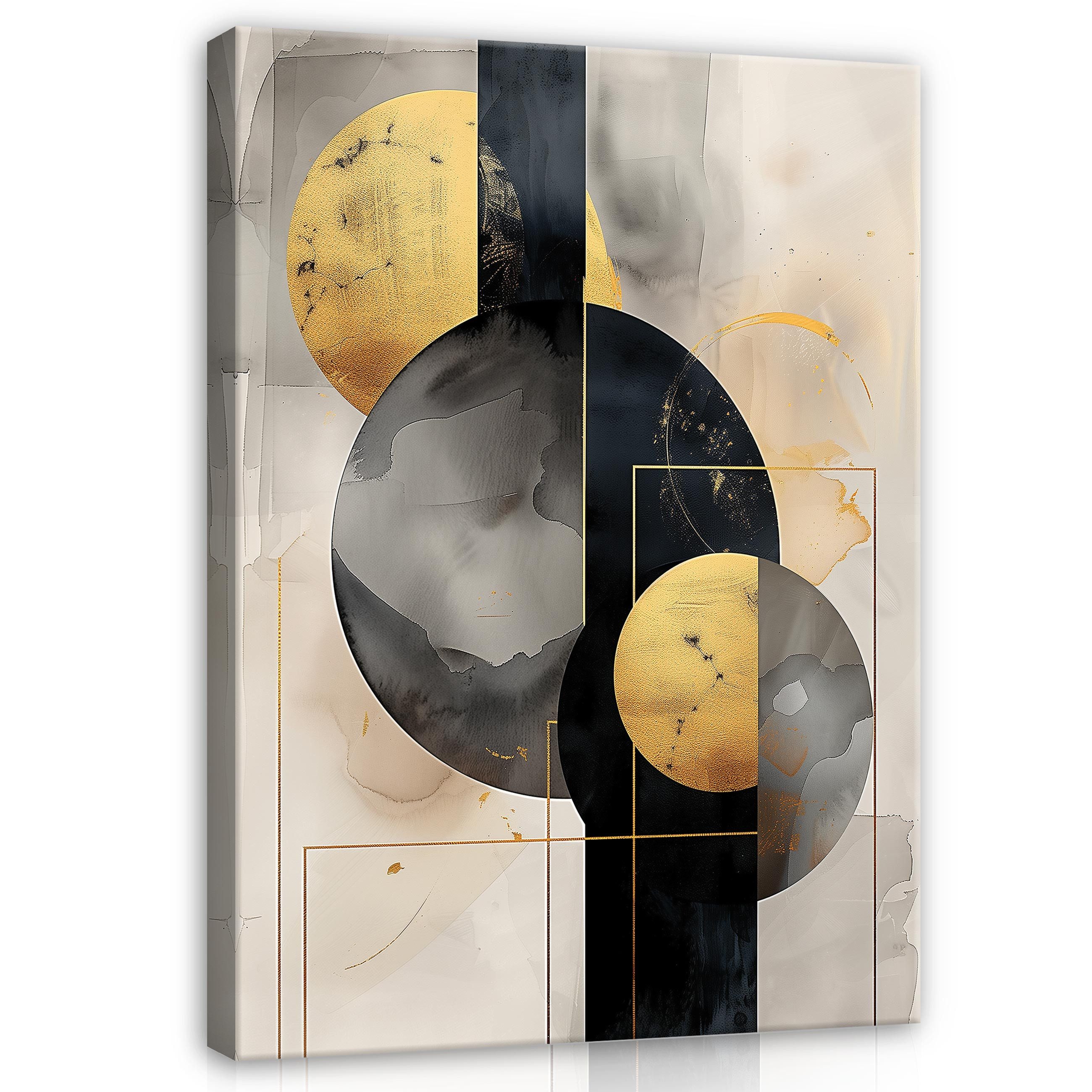 Wallarena Leinwandbild Abstrakt Glamour Art Kunst Wandbilder XXL Wand Deko günstig online kaufen