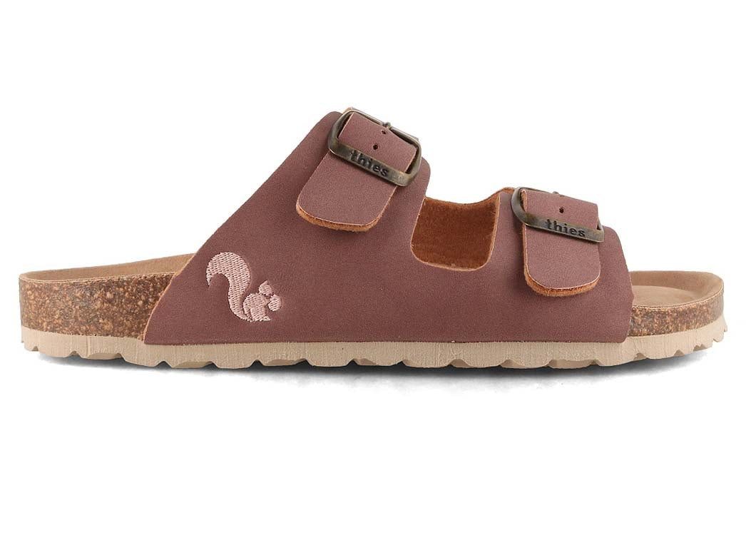 thies Eco Bio Damen Sandale Hausschuh